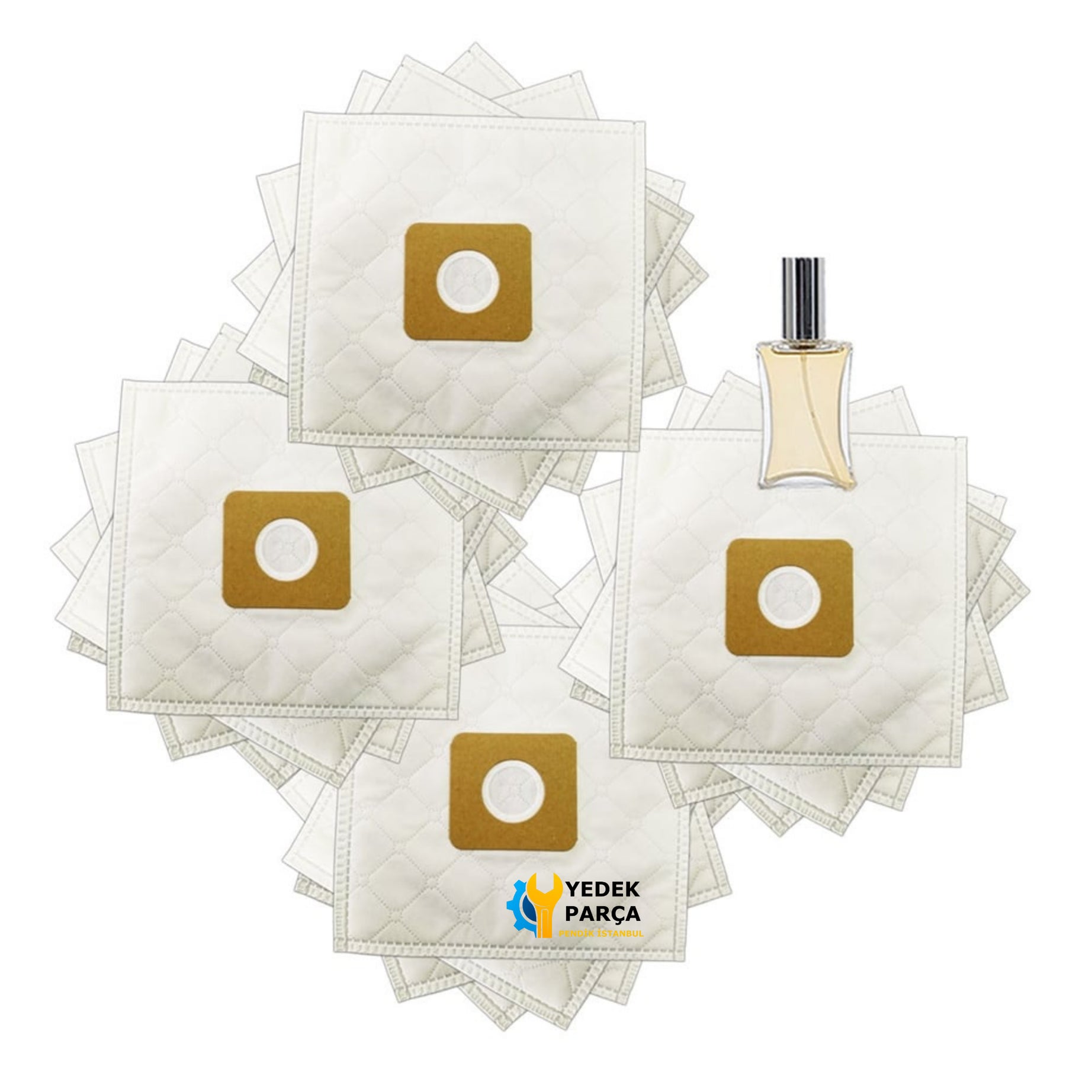 Kiwi Uyumlu KVC 4105 Süpürge Toz Torbası 20 Adet Hediyeli