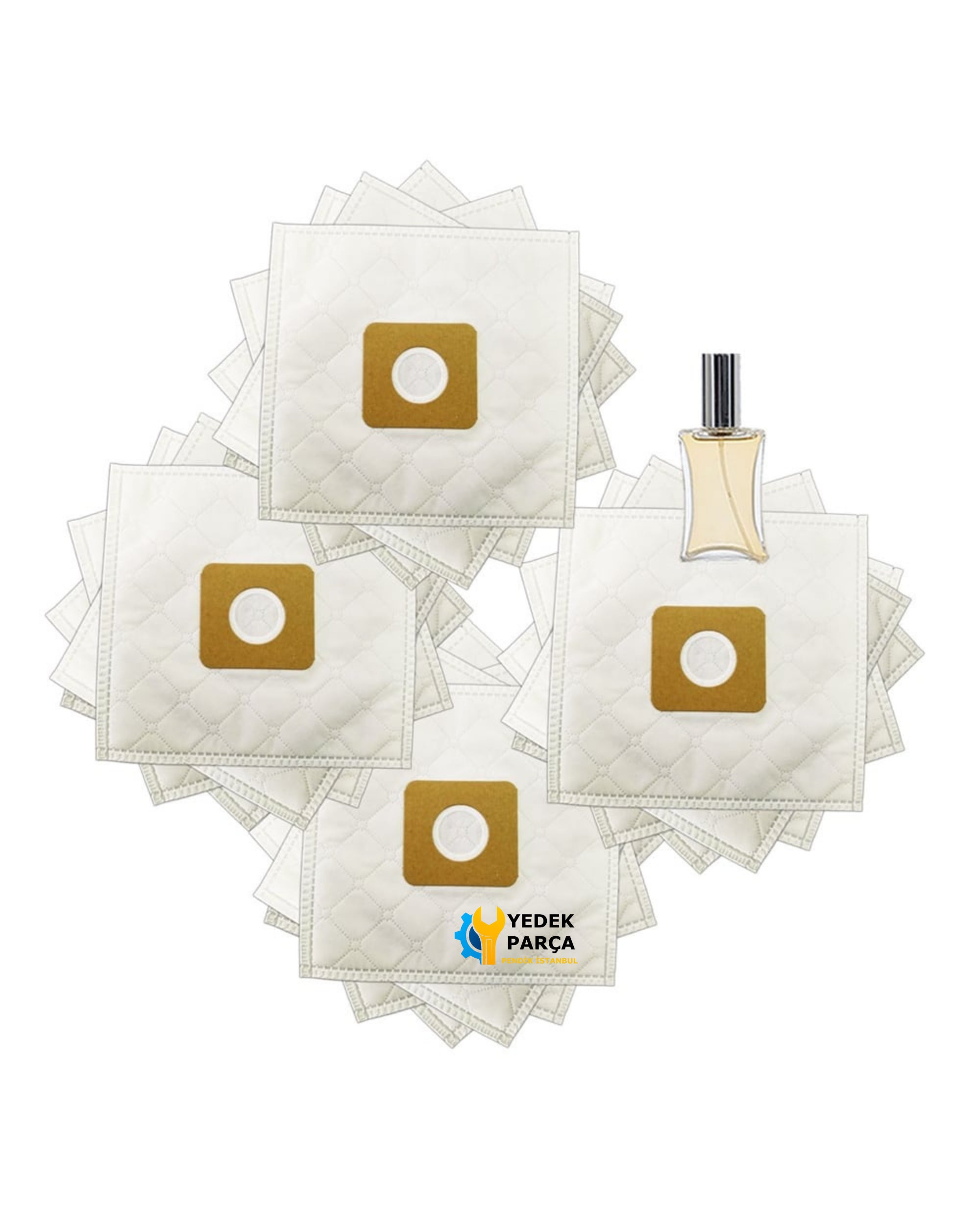 Kiwi Uyumlu KVC 4105 Süpürge Toz Torbası 20 Adet Hediyeli