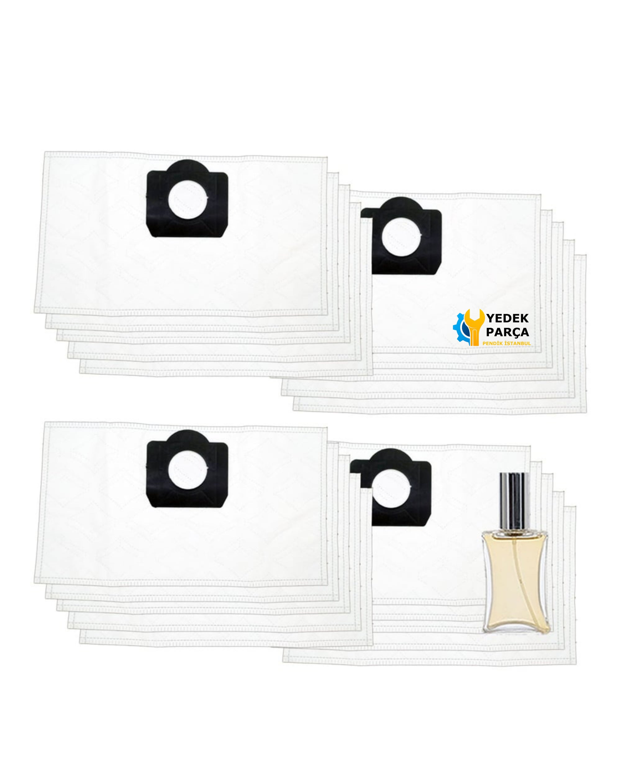 Karcher Uyumlu WD 4.200 Süpürge Toz Torbası 20 Adet Hediyeli