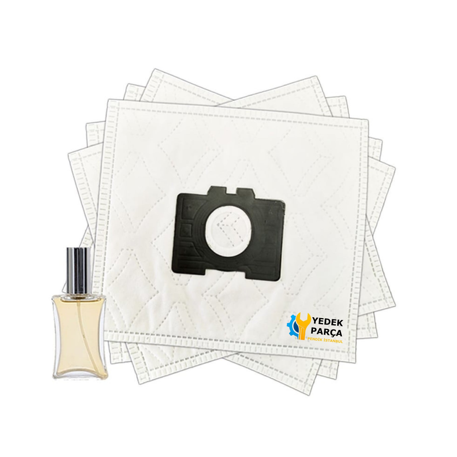 Fakir Uyumlu Pretty Süpürge Toz Torbası 5 Adet Hediyeli