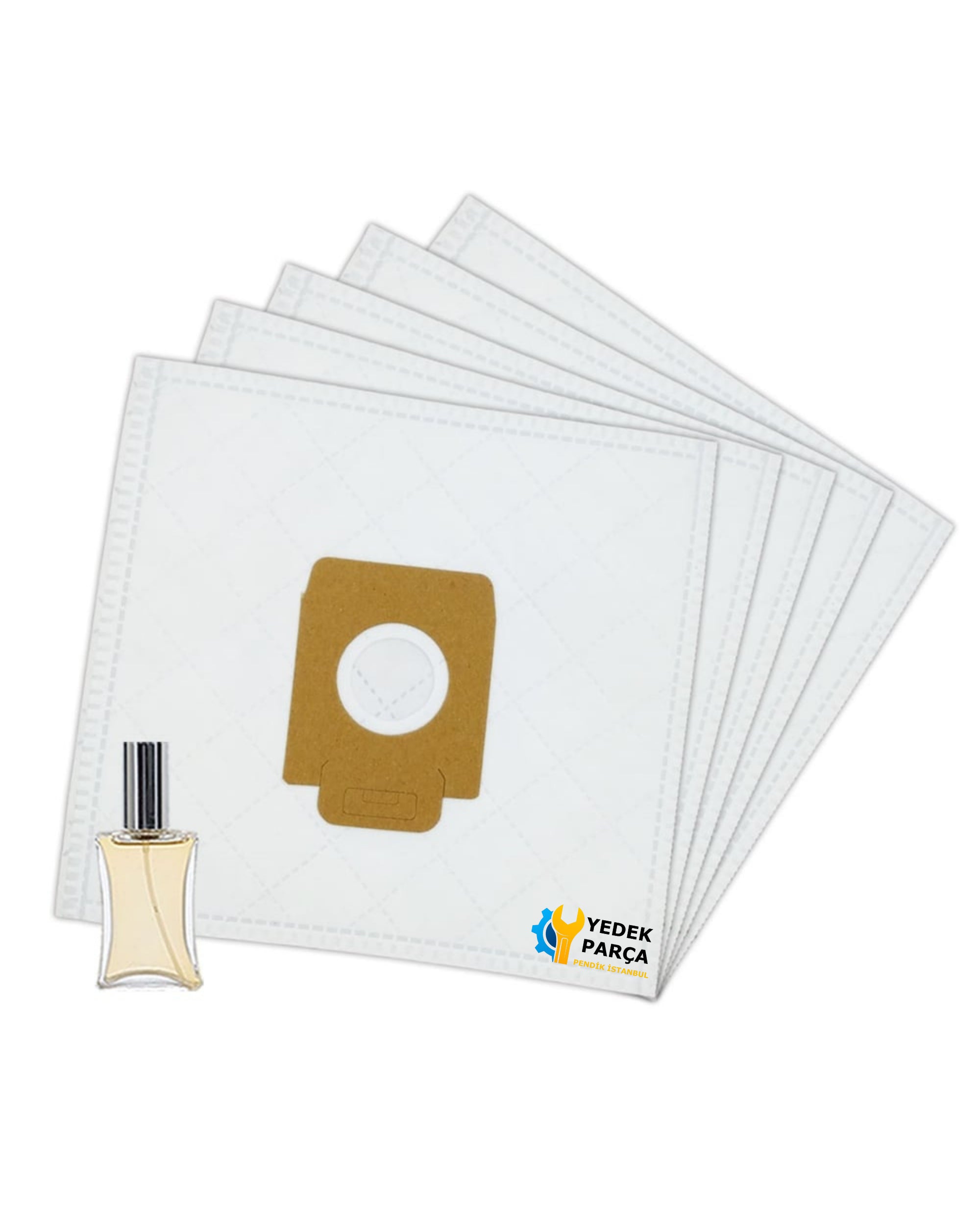 Nilfisk Uyumlu Power Cleaner Süpürge Toz Torbası 5 Adet Hediyeli