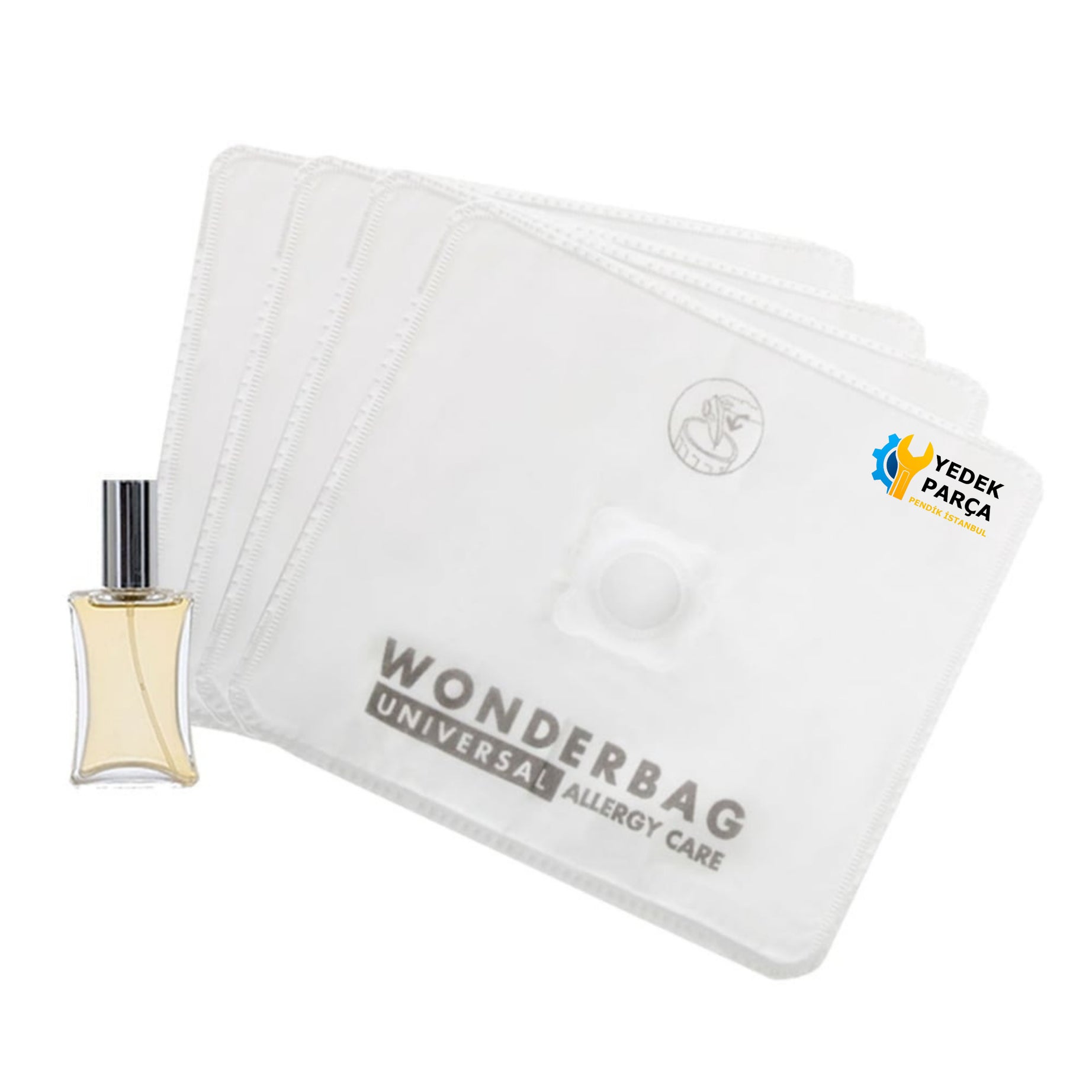 Rowenta Uyumlu Wonderbag Süpürge Toz Torbası 4 Adet (A+ Kalite) Hediyeli