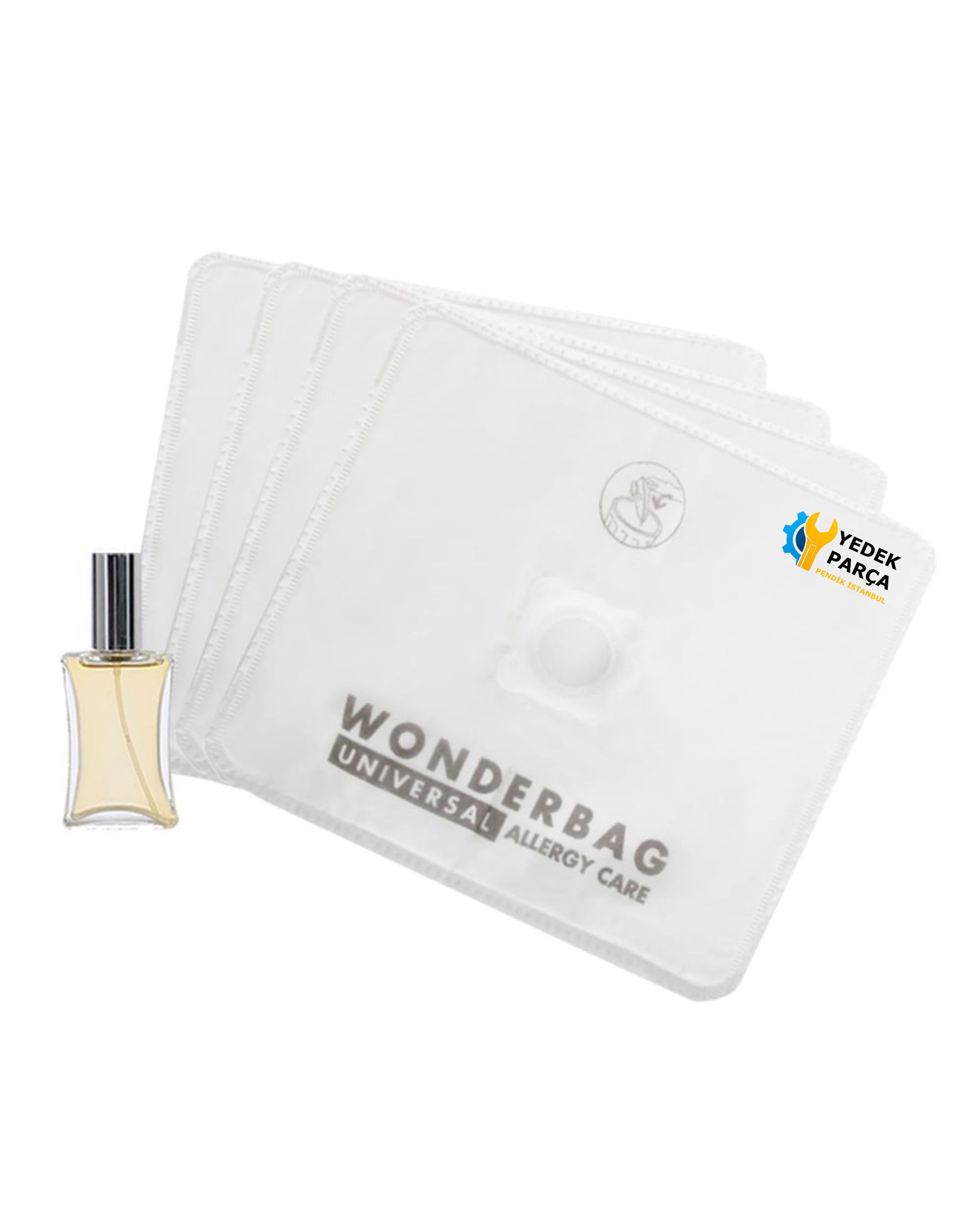 Rowenta Uyumlu Wonderbag Süpürge Toz Torbası 4 Adet (A+ Kalite) Hediyeli