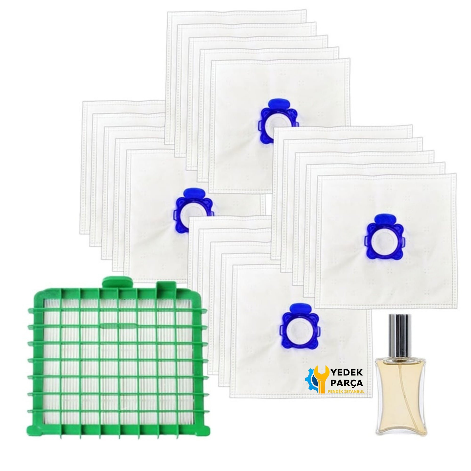 Rowenta Uyumlu RO 4449 Silence Force Compact Filtresi Toz Torbası 20 Ad Hediyeli