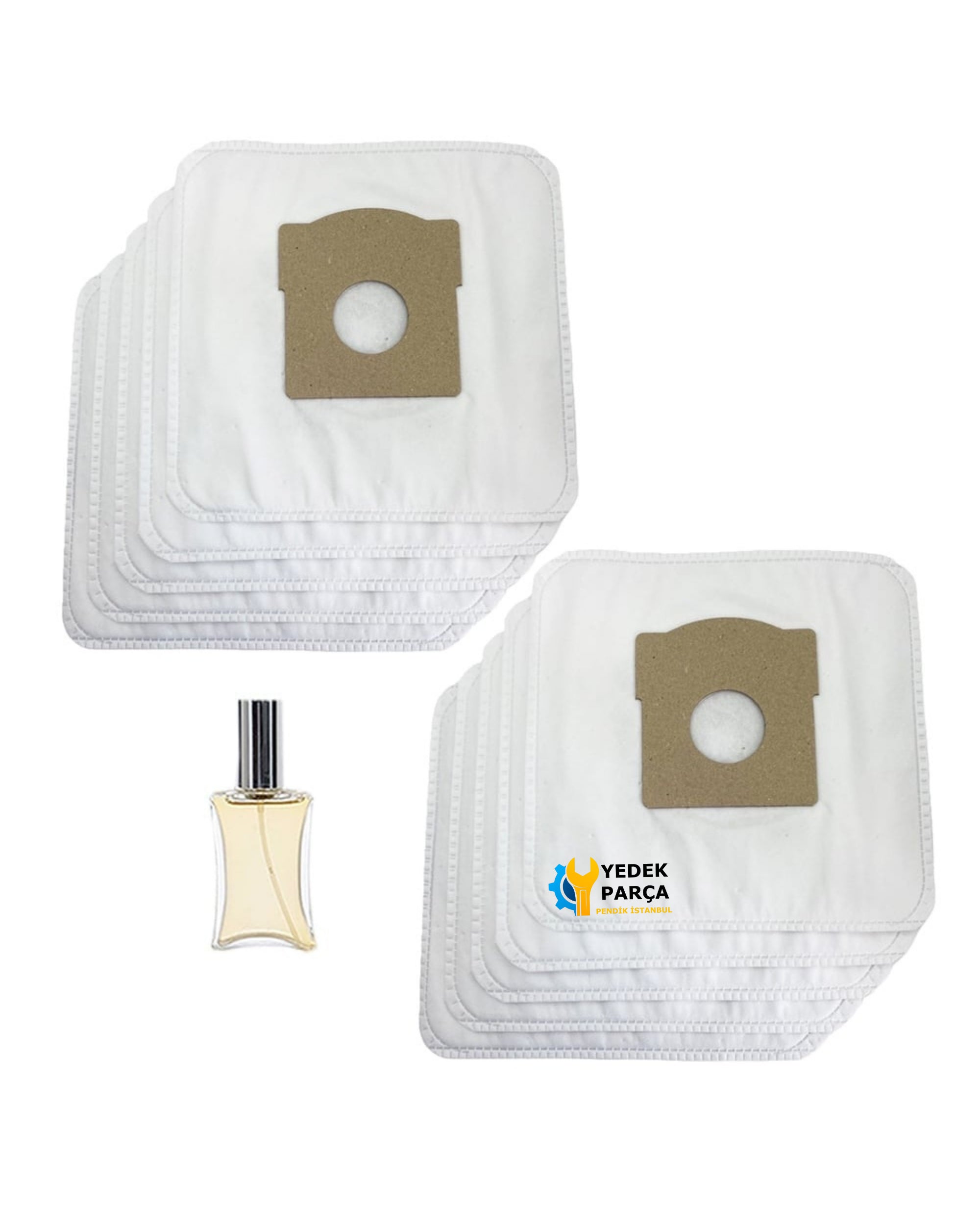 Fakir Uyumlu ETA 454 trino Elektrikli Süpürge Toz Torbası 10 Adet Hediyeli