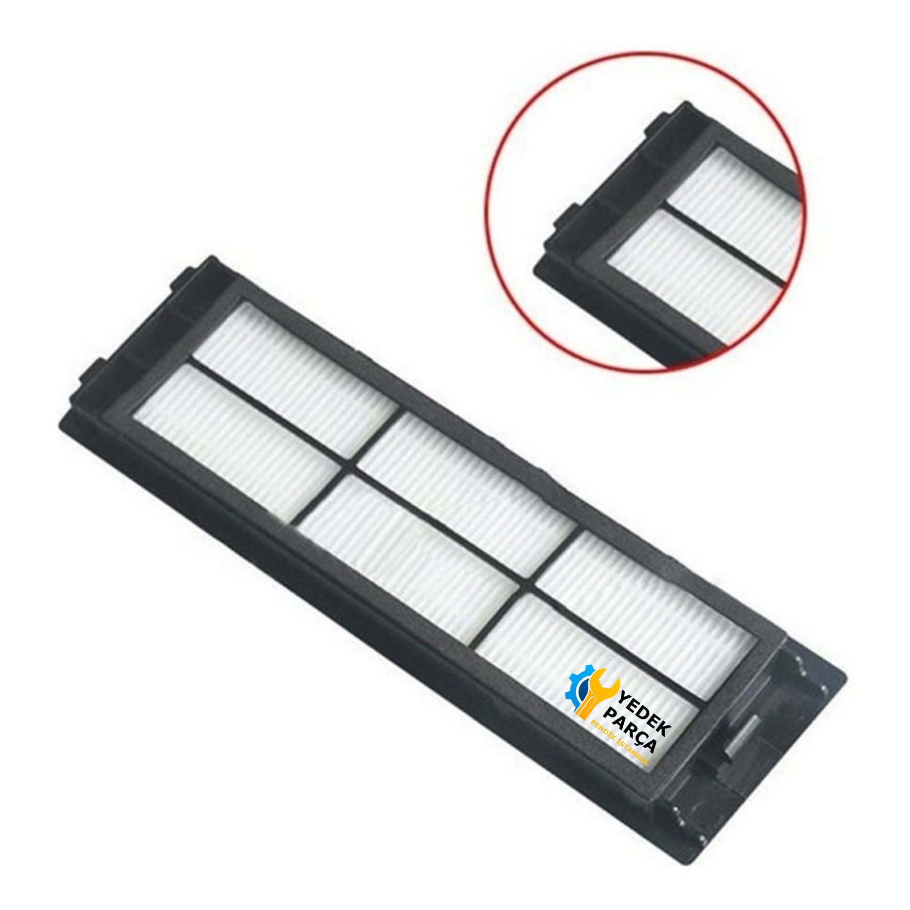 Xiaomi Uyumlu Robo-rock E2 (E20/E25 Series) Akıllı Robot Süpürge Hepa Filtresi 6 Adet