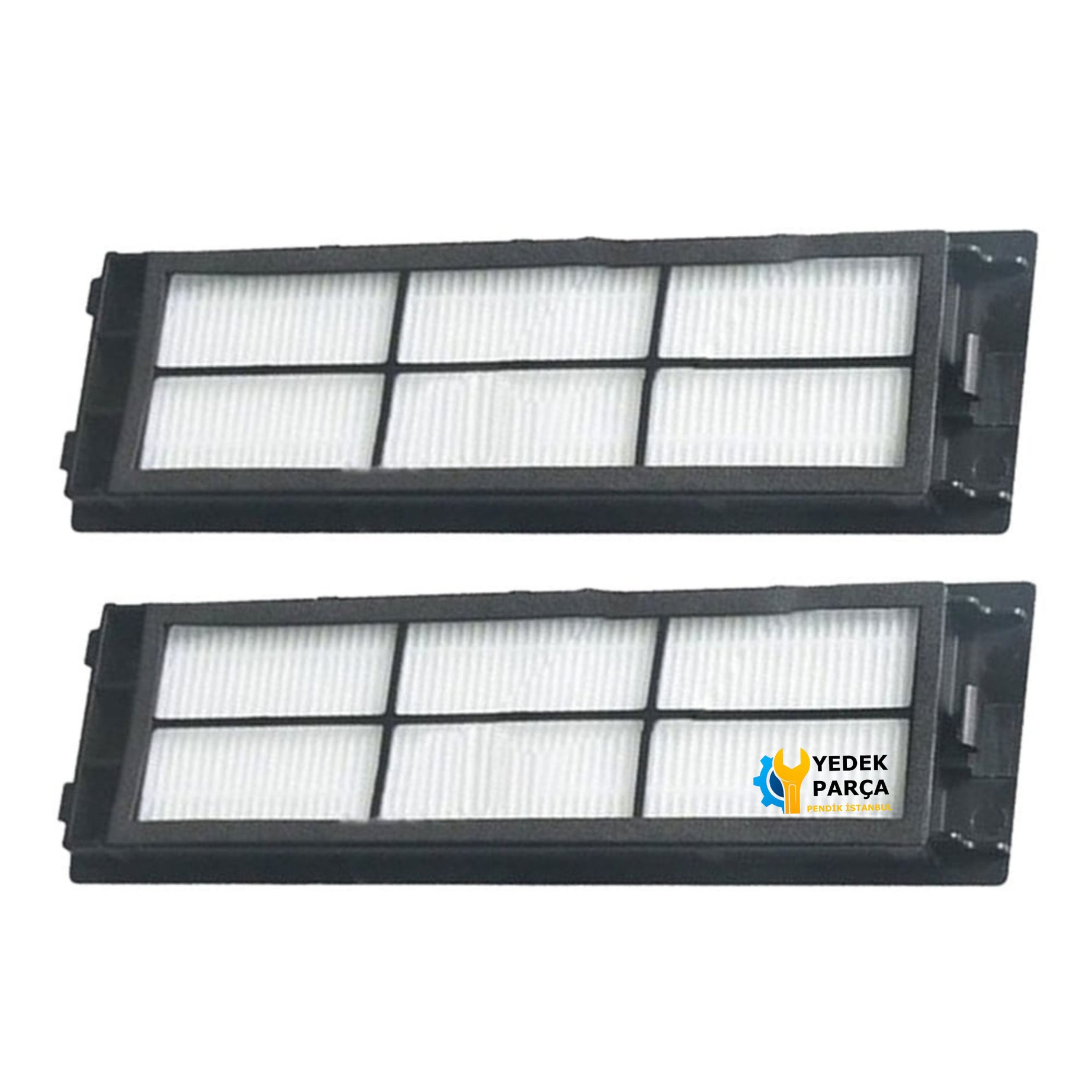 Xiaomi Uyumlu Robo-rock S5 (S50/S51/S55 Series) S5 Max Akıllı Robot Süpürge Hepa Filtresi 2 Adet