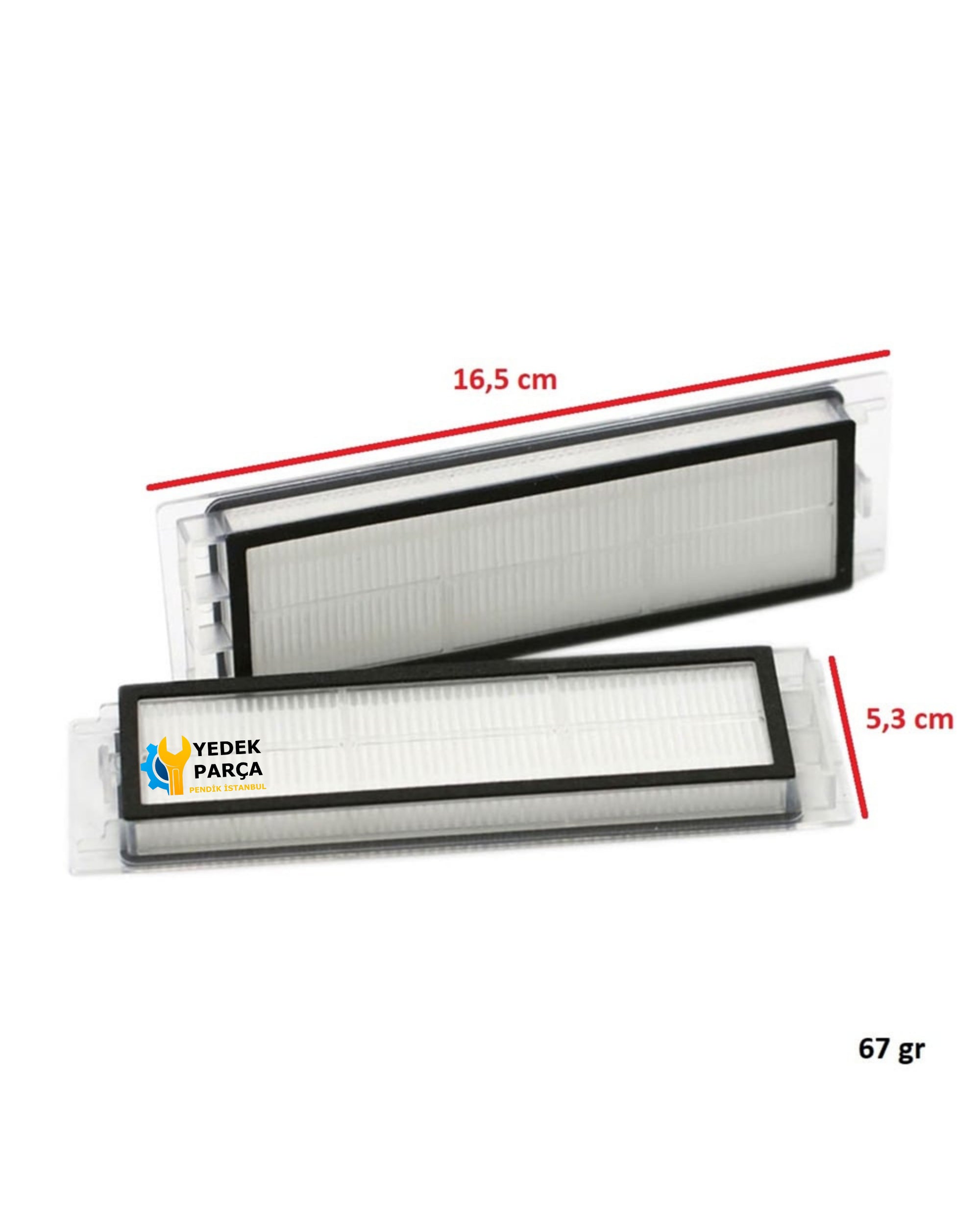 Xiaomi Uyumlu Mijia 1S Akıllı Robot Süpürge Hepa Filtre