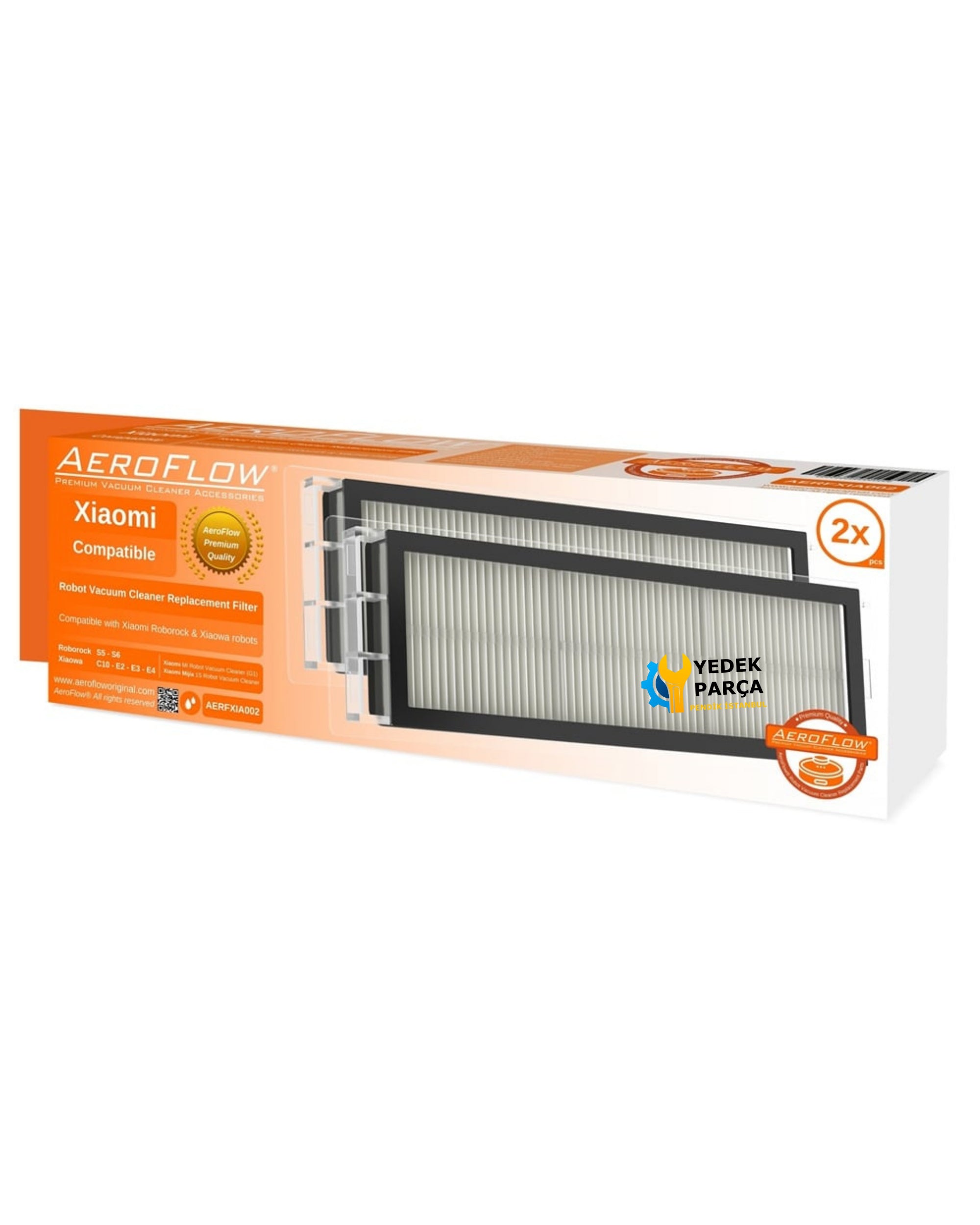 AeroFlow Xiaomi Uyumlu E35 Süpürge Hepa Filtresi (Garantili)