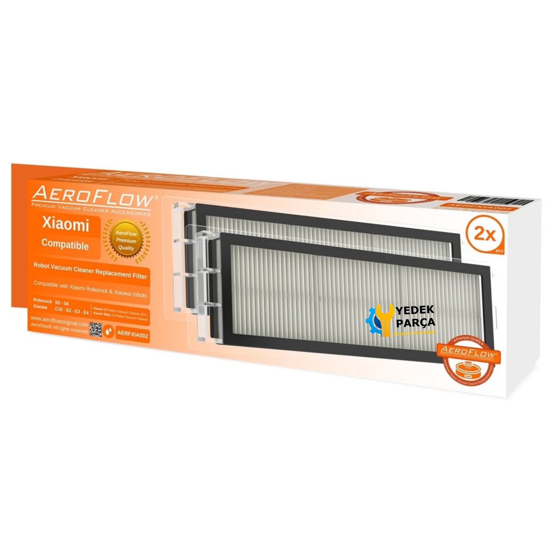 AeroFlow Xiaomi Uyumlu S55 Süpürge Hepa Filtresi (Garantili)