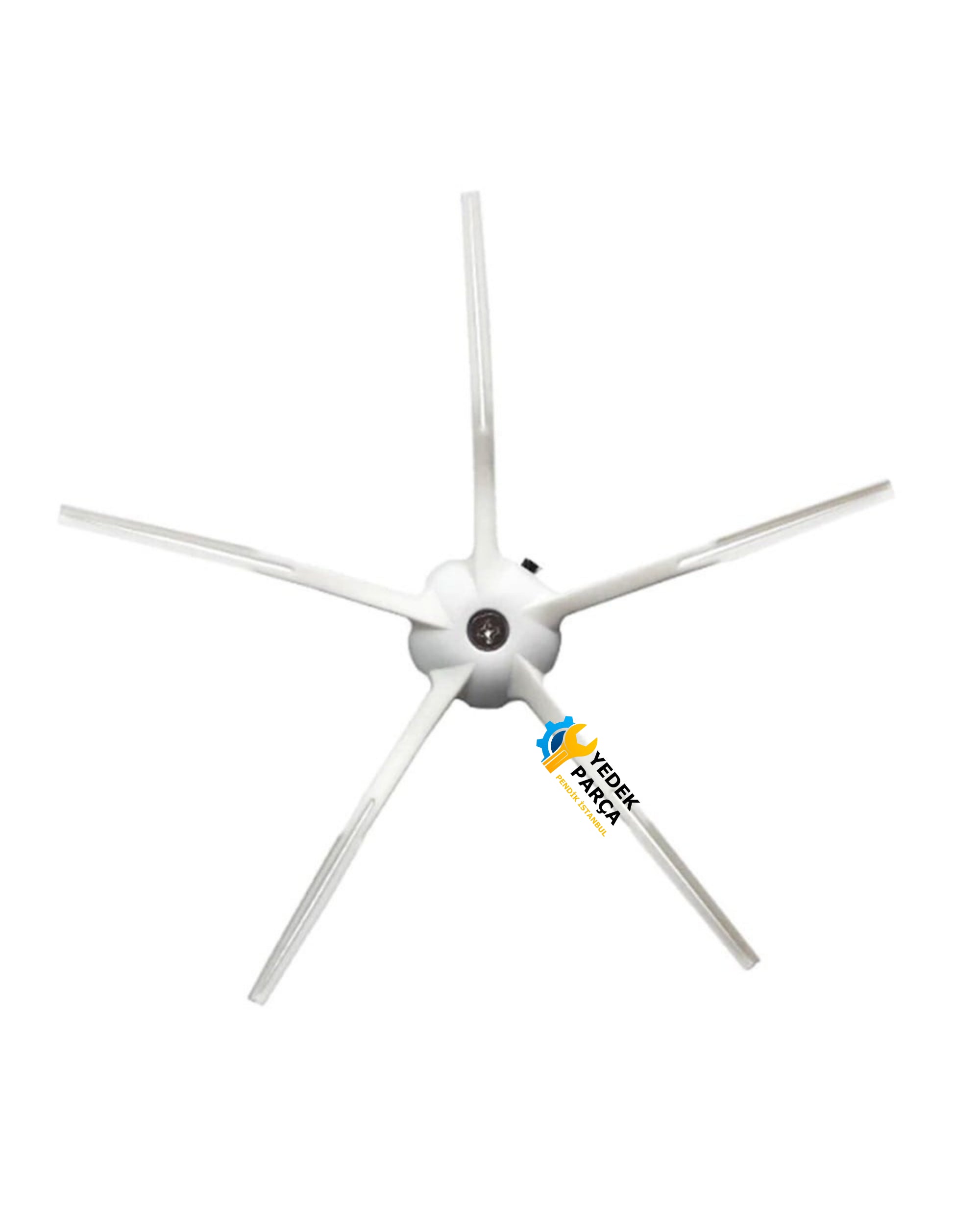 Xiaowa Uyumlu Plus E3 (E35 Series) Akıllı Robot Süpürge Fırça Beyaz 6 Adet