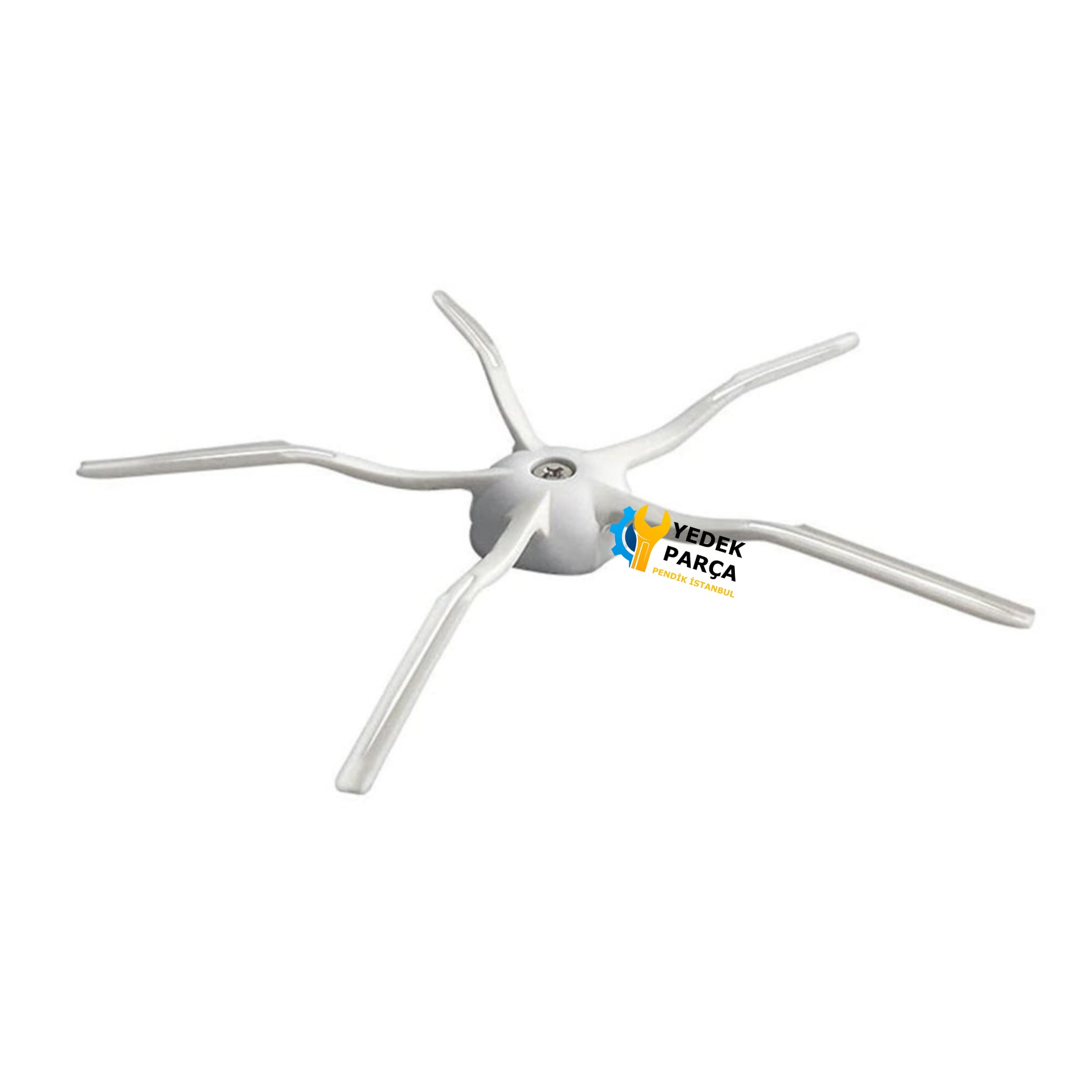 Xiaowa Uyumlu Plus E3 (E35 Series) Akıllı Robot Süpürge Fırça Beyaz 6 Adet