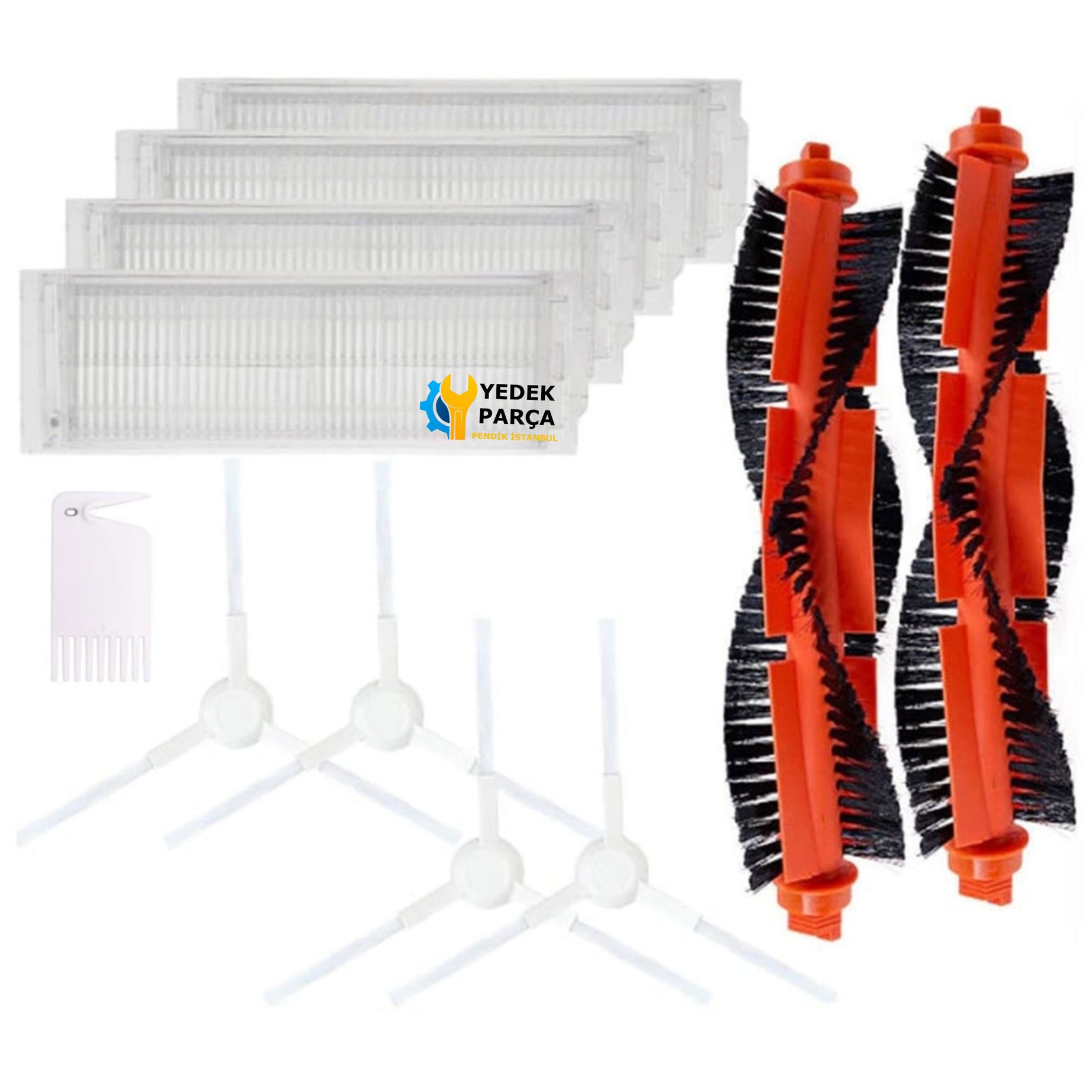 Viomi Uyumlu MijiaSTYJ02YM Viomi Uyumlu V2 Pro V3 SE Vacuum Cleaner Süpürge Aksesuar Seti