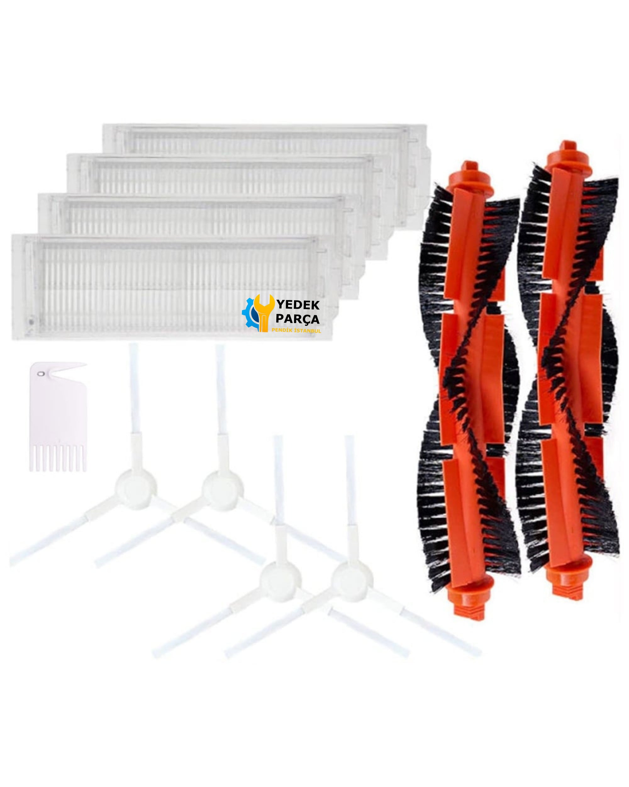 Viomi Uyumlu MijiaSTYJ02YM Viomi Uyumlu V2 Pro V3 SE Vacuum Cleaner Süpürge Aksesuar Seti