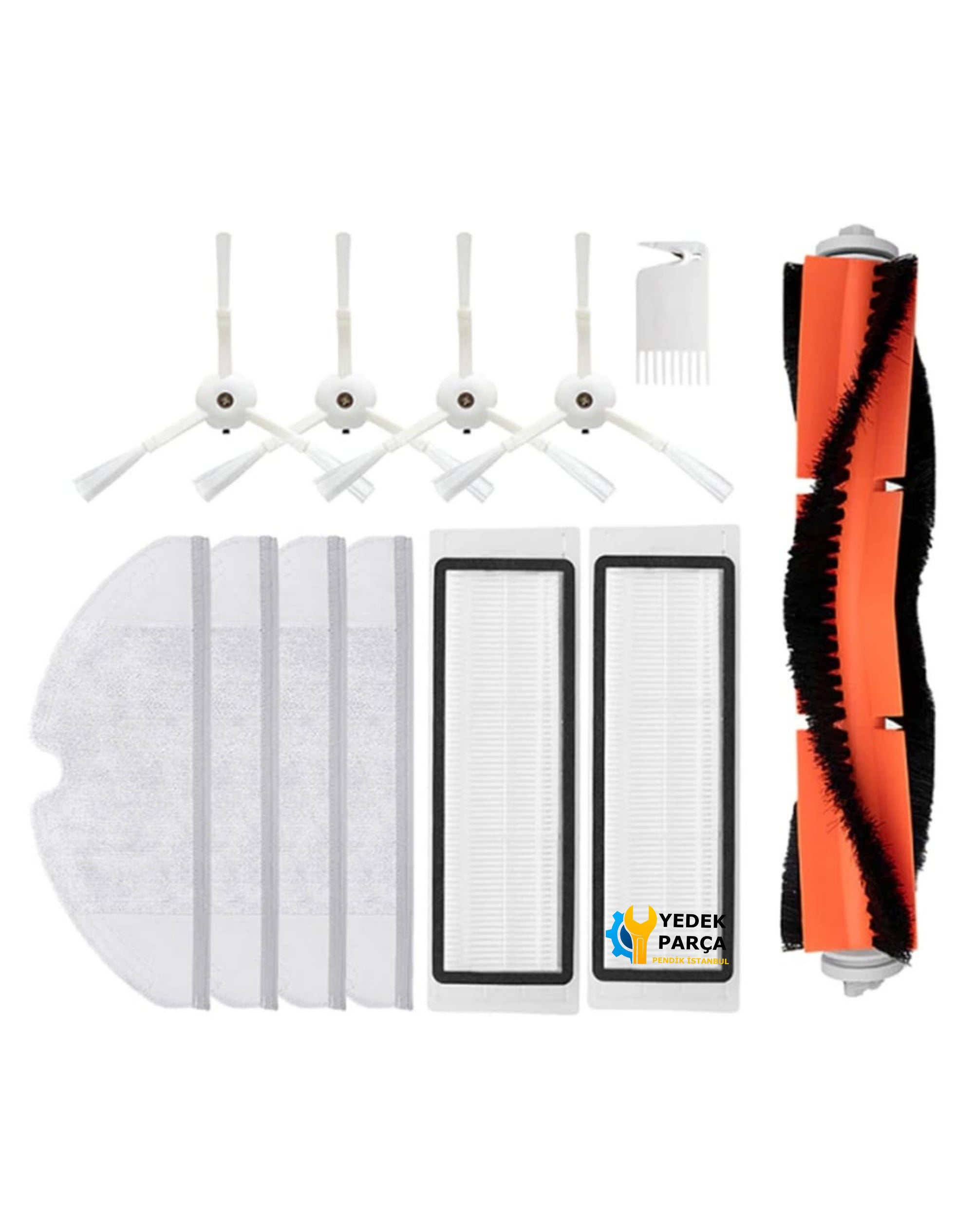 Xiaomi Uyumlu Robo-rock E2 (E20/E25 Series) Akıllı Robot Süpürge Aksesuar Seti