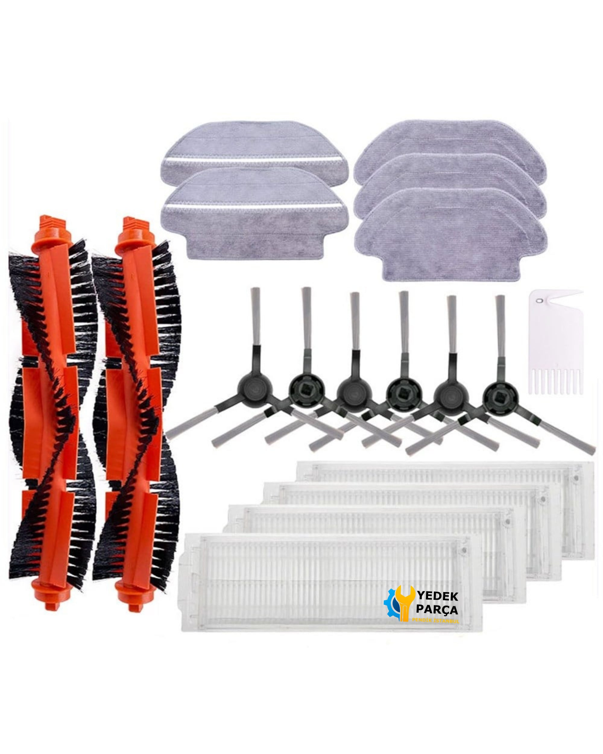 Viomi Uyumlu MijiaV2 STYJ02YM Vacuum Cleaner Robot Süpürge Yenileme Seti