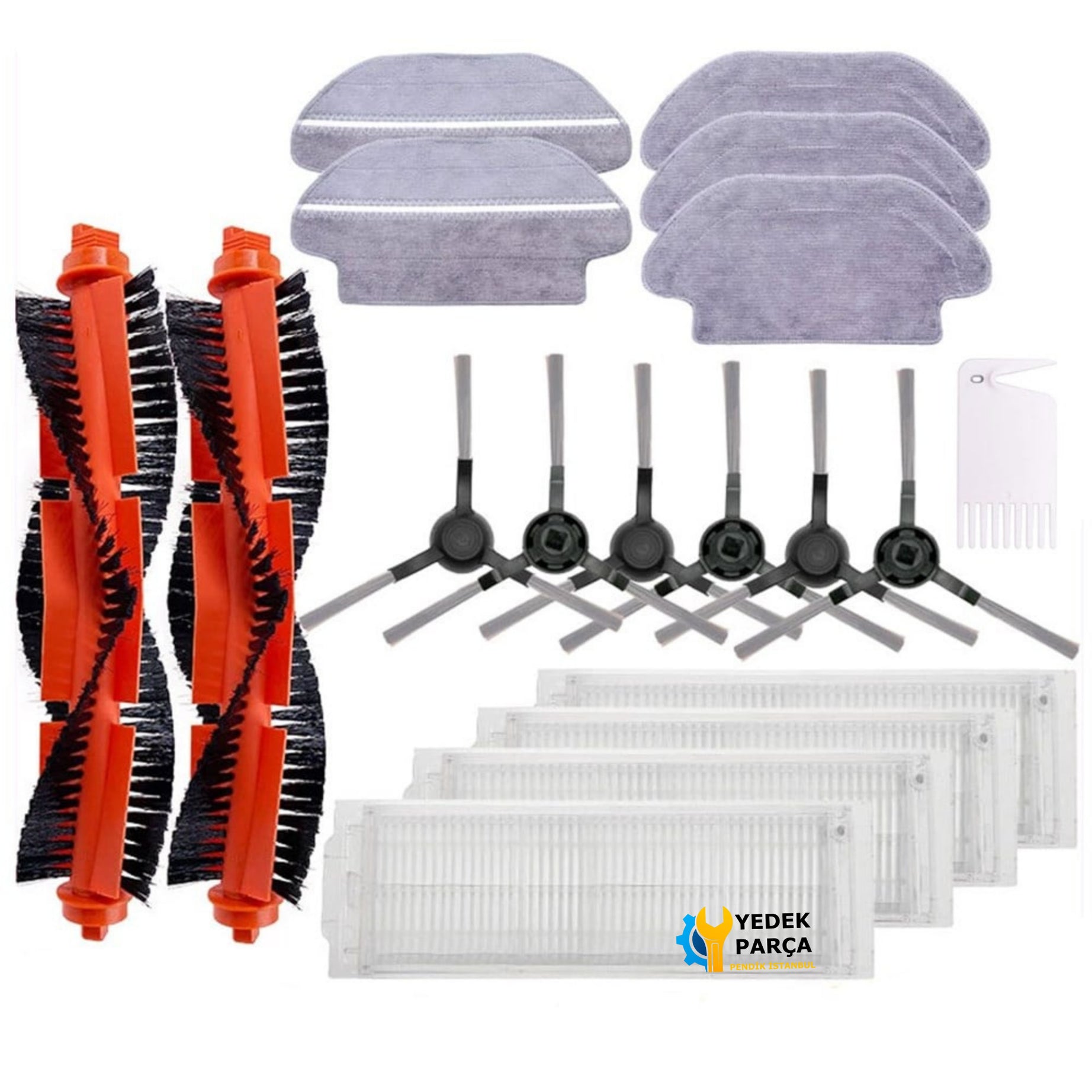 Viomi Uyumlu V3 Vacuum Cleaner Robot Süpürge Yenileme Seti