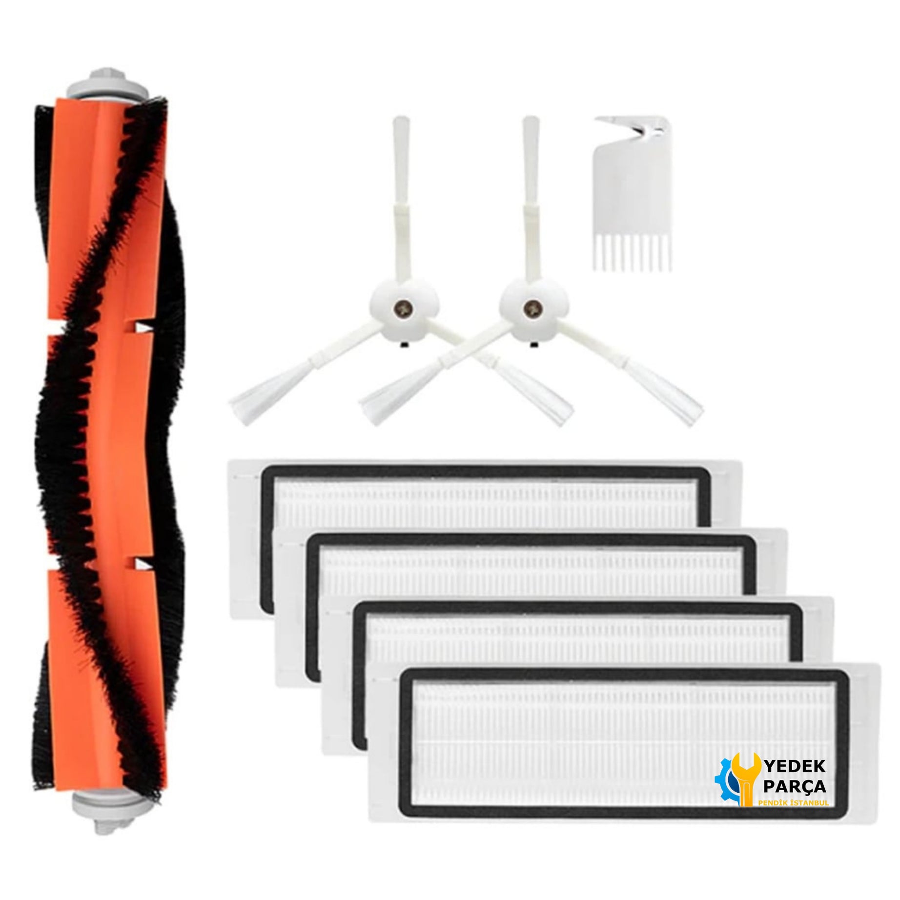 Xiaomi Uyumlu Robo-rock S5 (S50/S51/S55 Series) S5 Max Vacuum Cleaner Robot Süpürge Aksesuar Seti