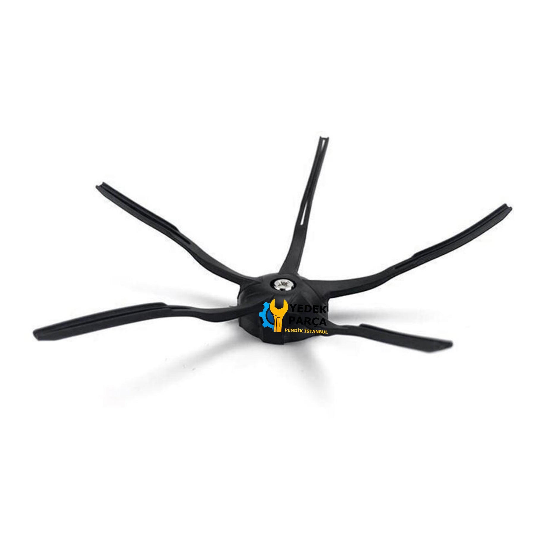 Xiaomi Uyumlu Robo-rock S6 (S60/S65 Series) S6 MaxV - S6 Pure Akıllı Robot Süpürge Fırça Siyah 6 Adet