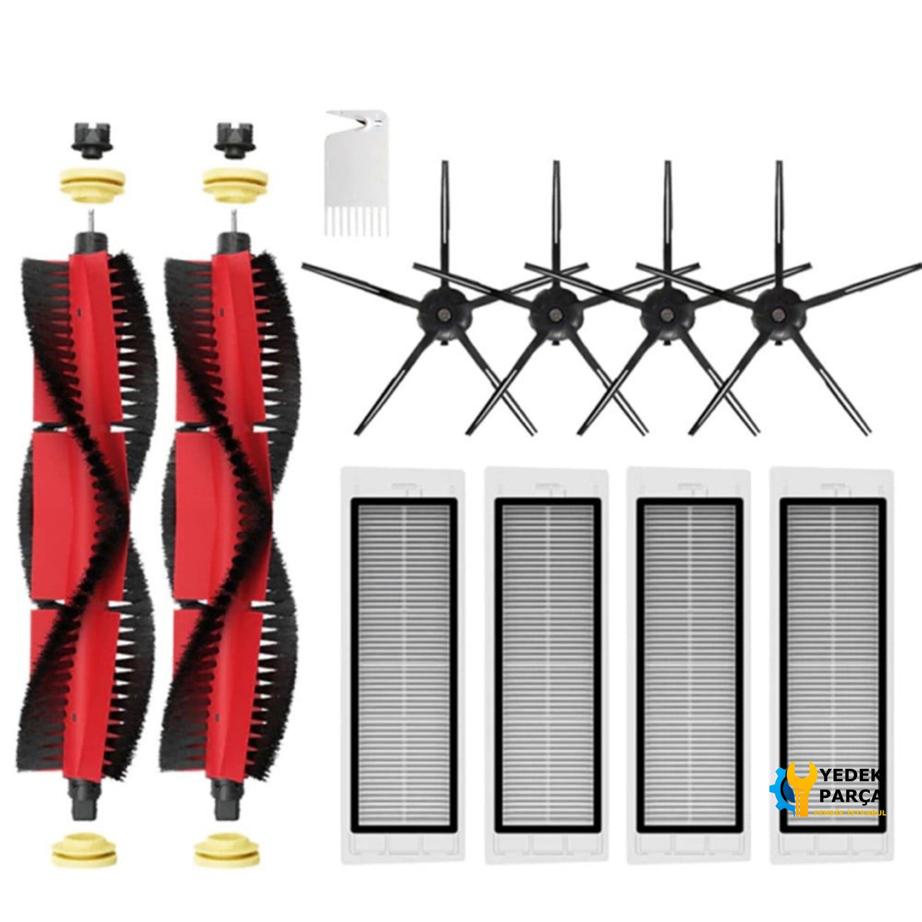 Xiaomi Uyumlu Mijia 1S Vacuum Cleaner Robot Süpürge Aksesuar Seti