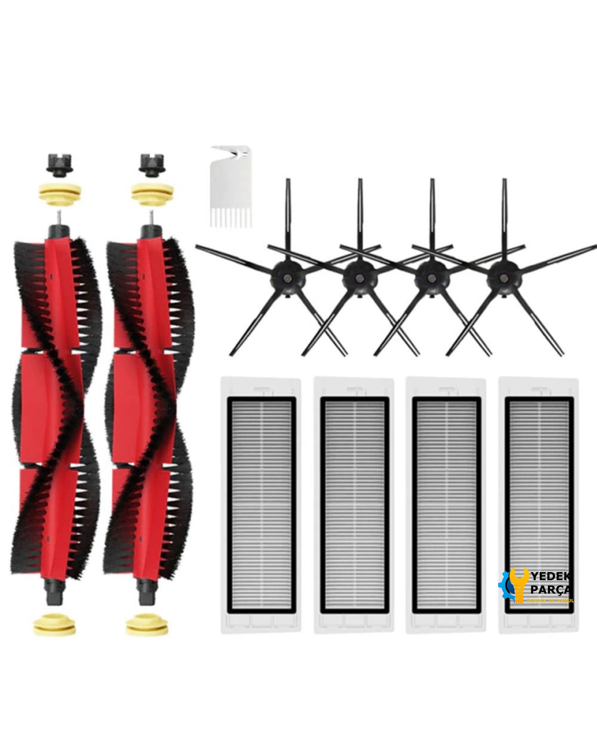 Xiaomi Uyumlu Mijia 1S Vacuum Cleaner Robot Süpürge Aksesuar Seti