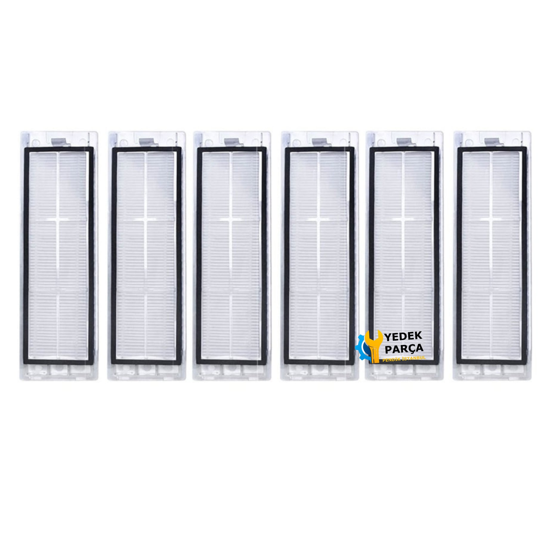 Xiaowa Uyumlu C10 Akıllı Robot Süpürge Hepa Filtre 6 Adet