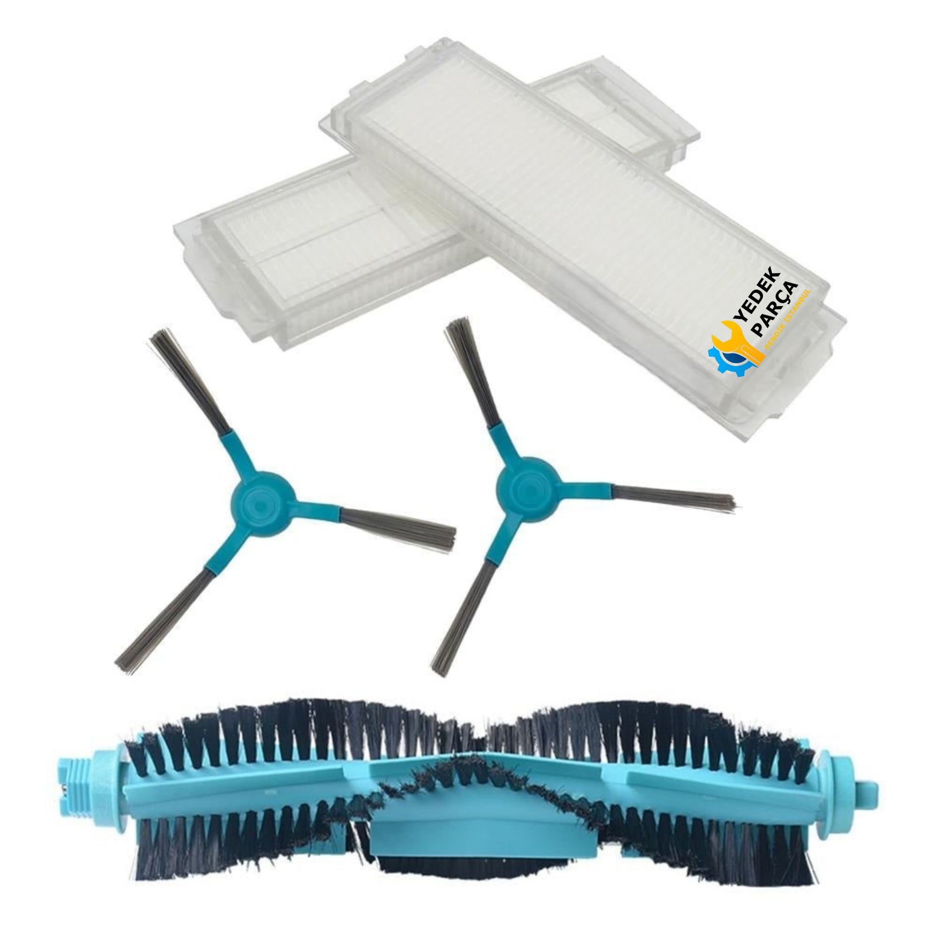 Viomi ile Uyumlu V2 / V2 Pro / V3 Se Robot Süpürge 7lİ Yedek Parça Set