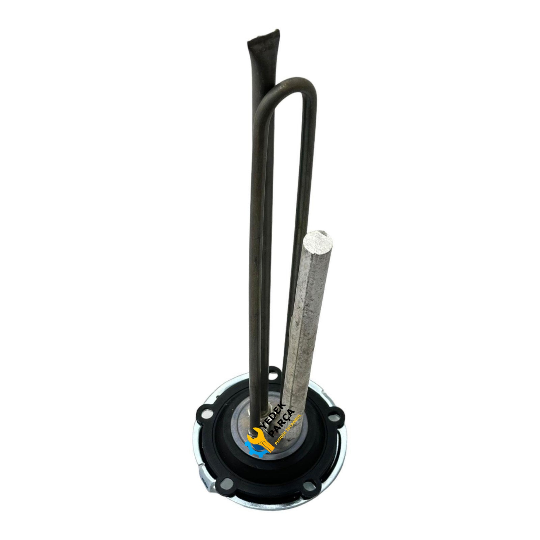 Beko Uyumlu BKT 500 B Termosifon D4 Titanyum 5 Delikli, Contalı, Flanşlı, Anotlu Termosifon Rezistansı