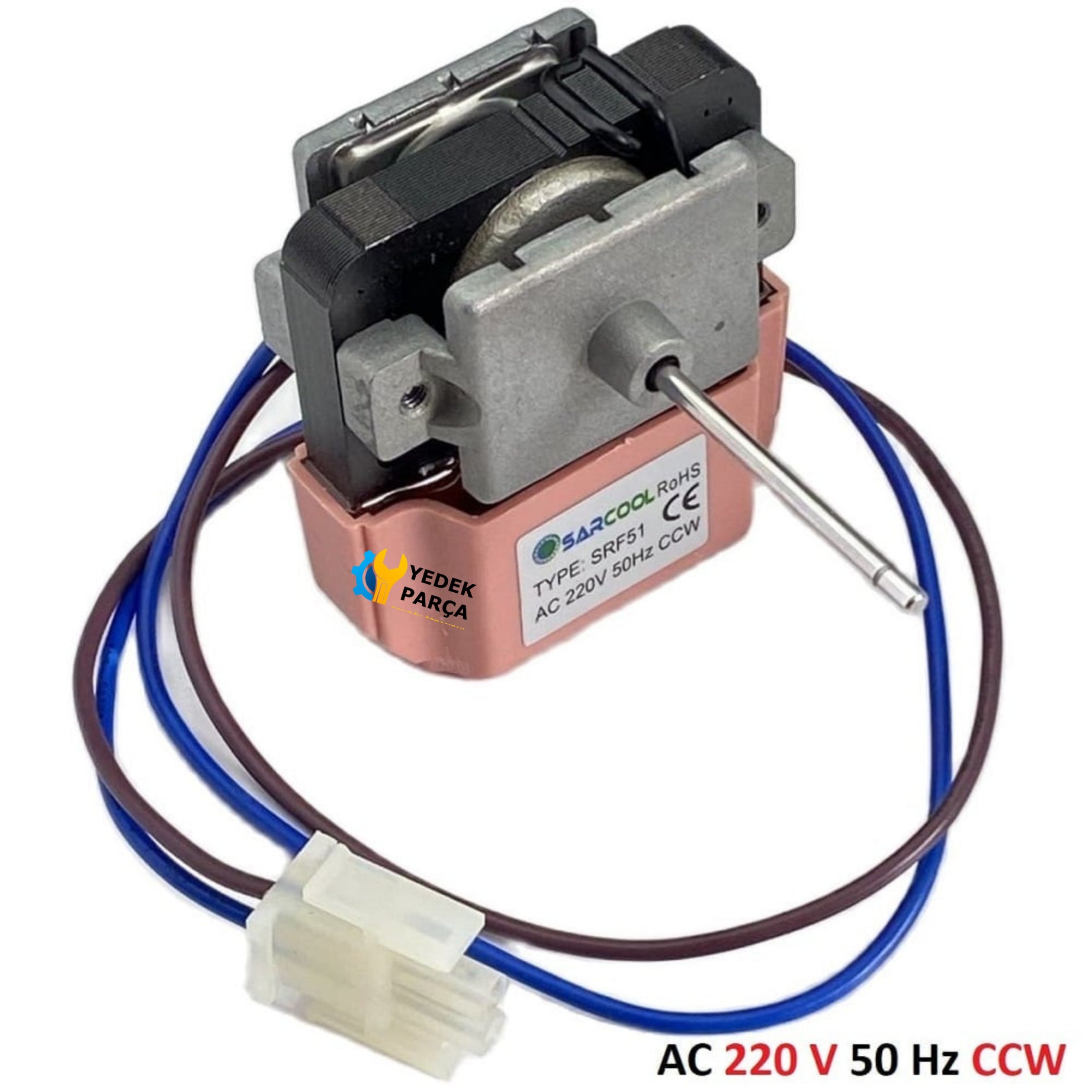 Beko Uyumlu BK9521NF NoFrost Buzdolabı İnce Milli İç Fan Motoru SRF 51