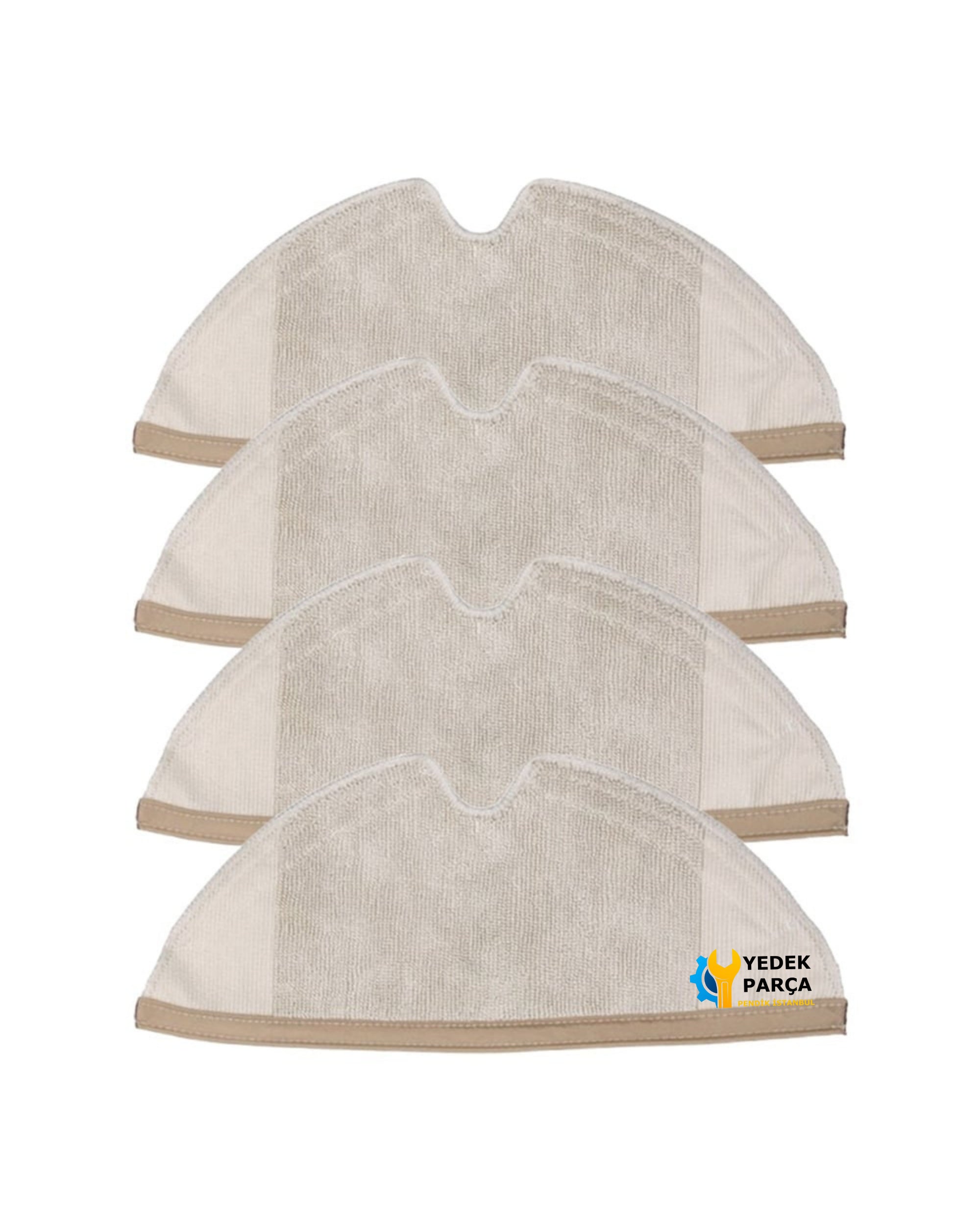 Xiaomi Uyumlu Robo-rock S6 (S60/S65 Series) S6 MaxV - S6 Pure Akıllı Robot Süpürge Paspası 4 Adet