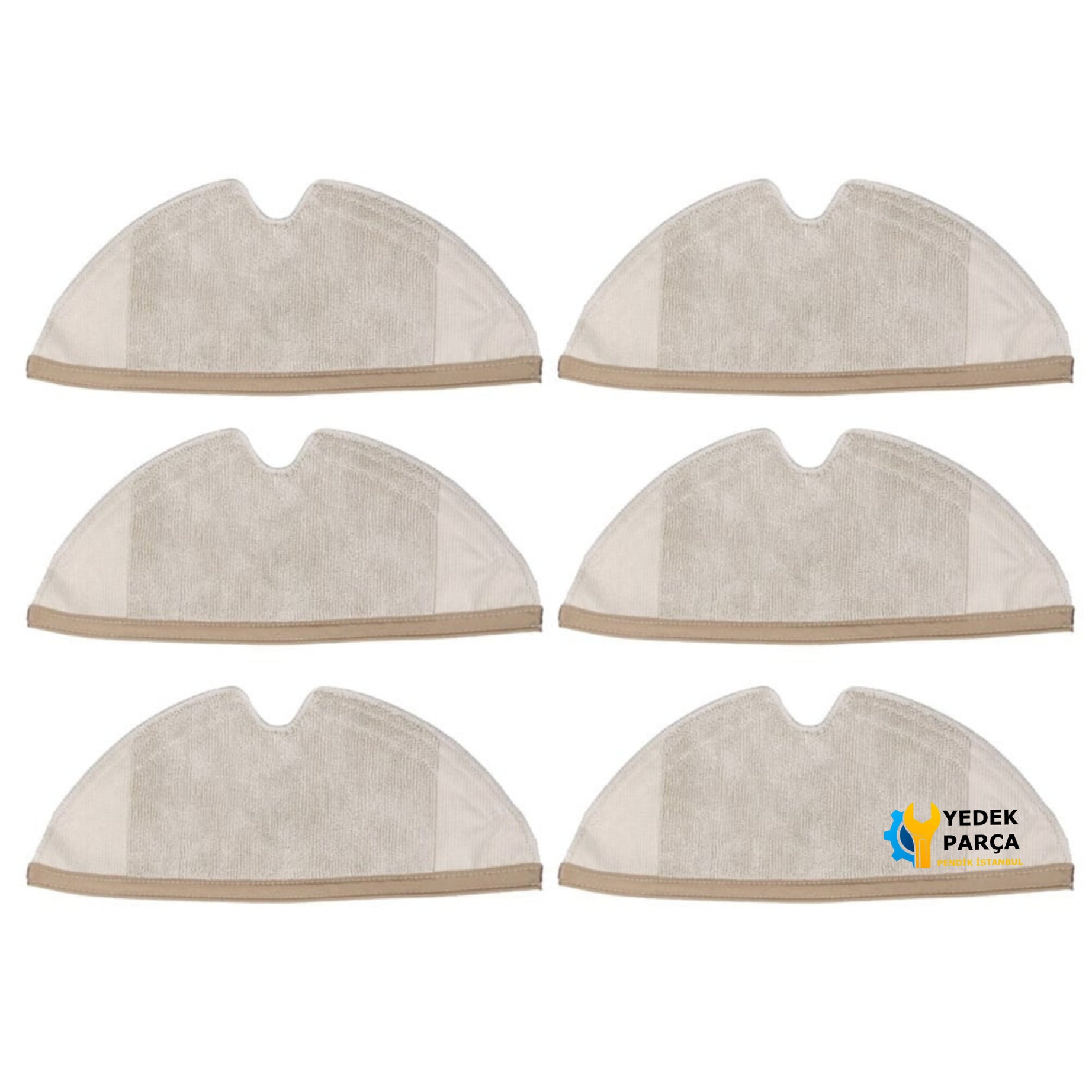 Xiaowa Uyumlu Plus E3 (E35 Series) Akıllı Robot Süpürge Paspası 6 Adet