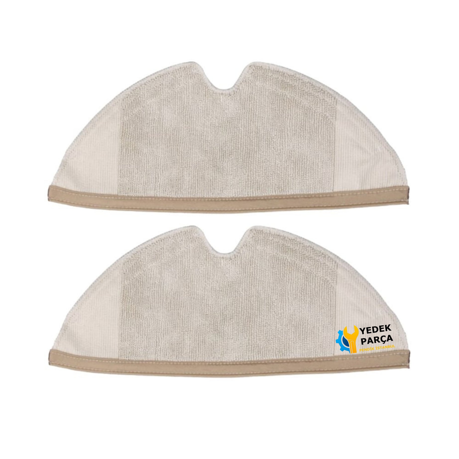 Roborock S5 Max Uyumlu 2li Mop Fiber Bezi