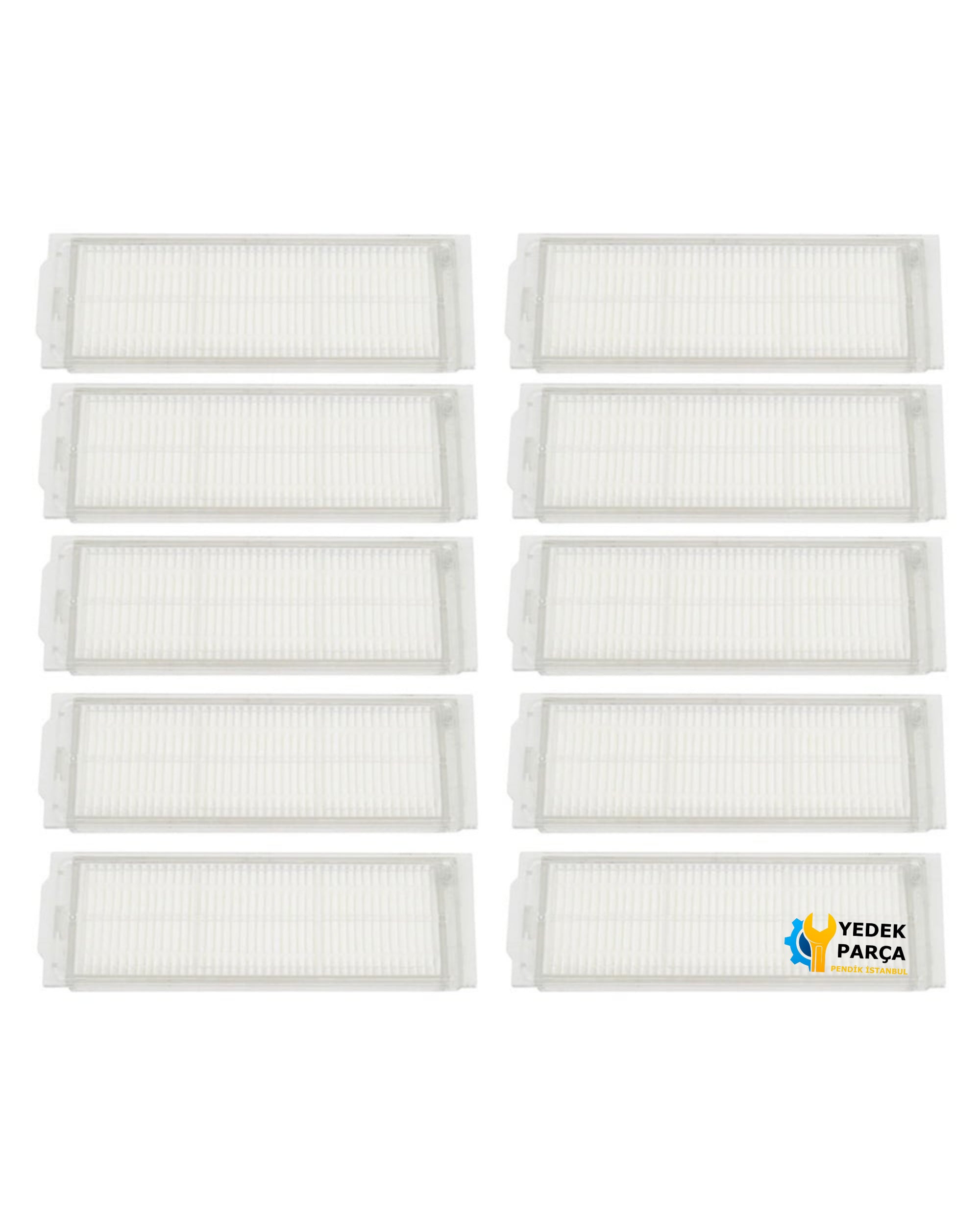 Viomi Uyumlu V2 Akıllı Robotik Süpürge Hepa Filtre 10 Adet