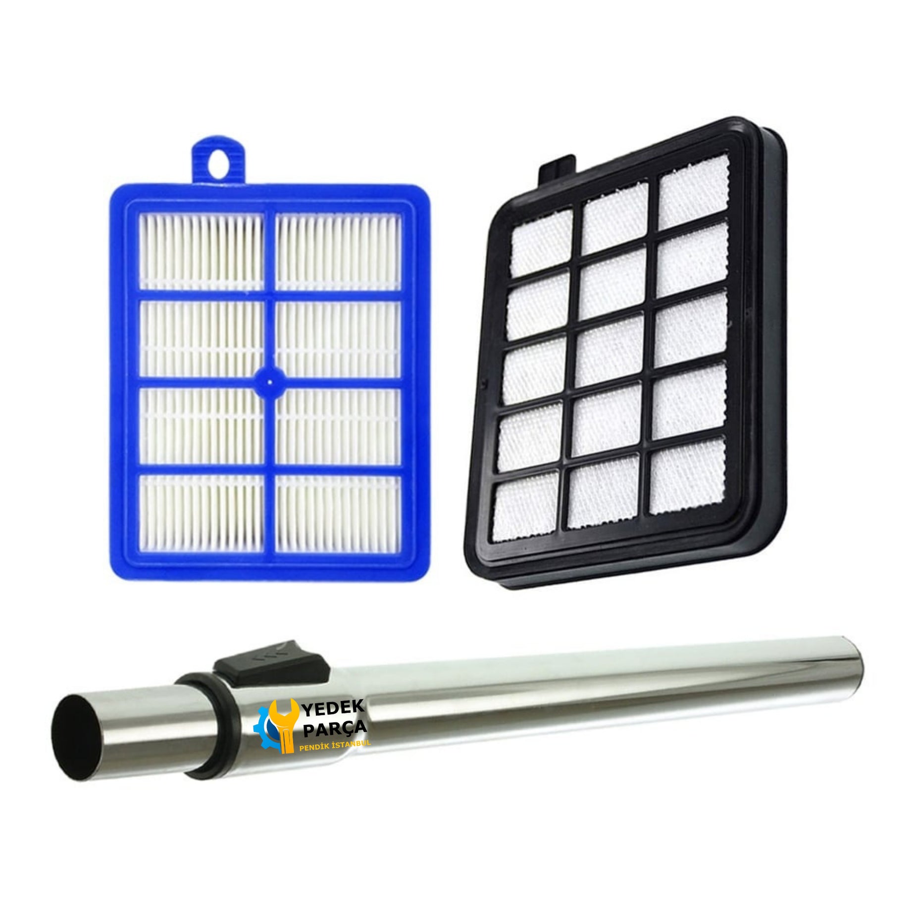 Arnica Uyumlu Terra Rosso Süpürge Teleskopik Borusu Hepa Filtresi Seti