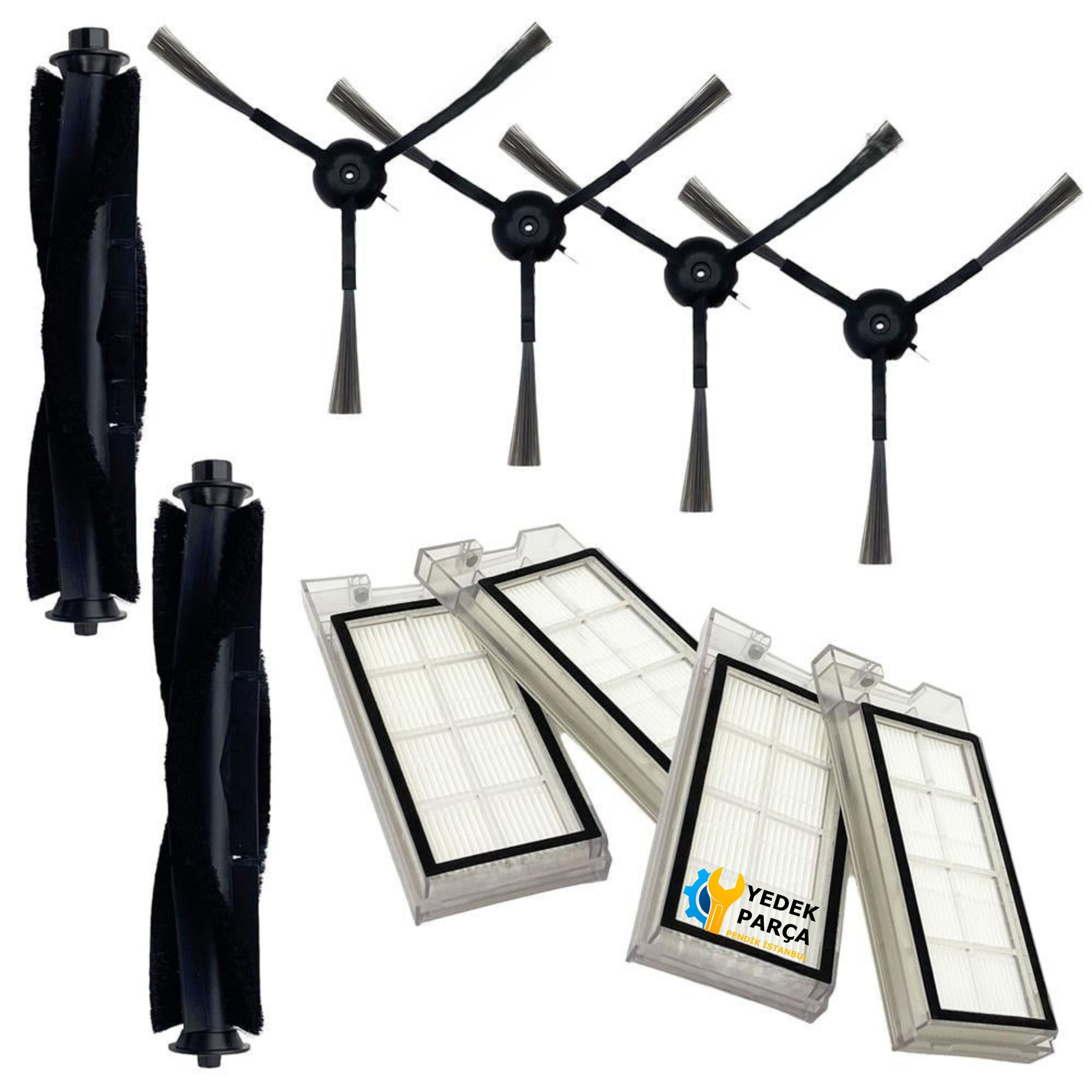 Roidmi ile Uyumlu Eve ve Eve Plus Süpürge 10LU Yedek Parça Set