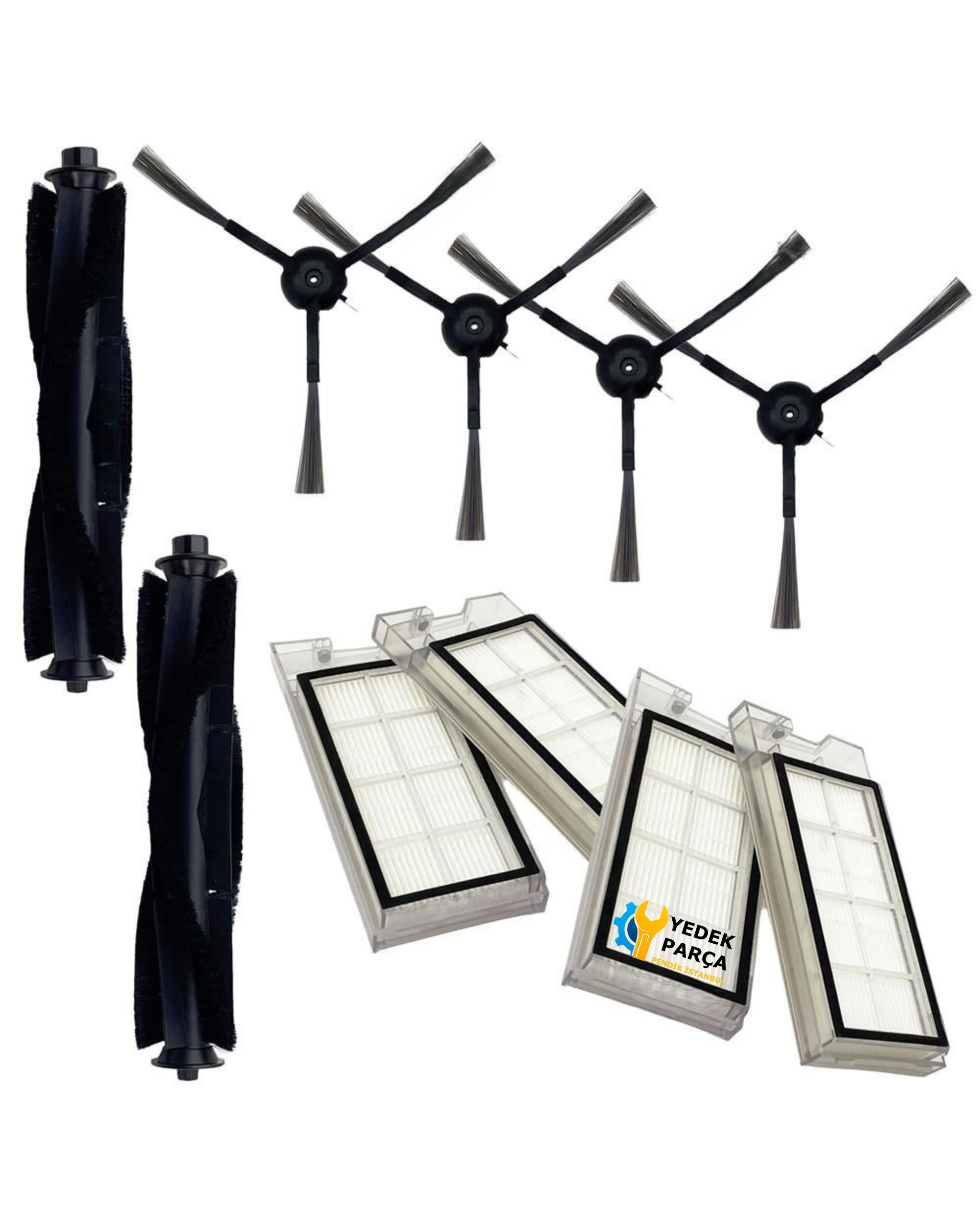 Roidmi ile Uyumlu Eve ve Eve Plus Süpürge 10LU Yedek Parça Set