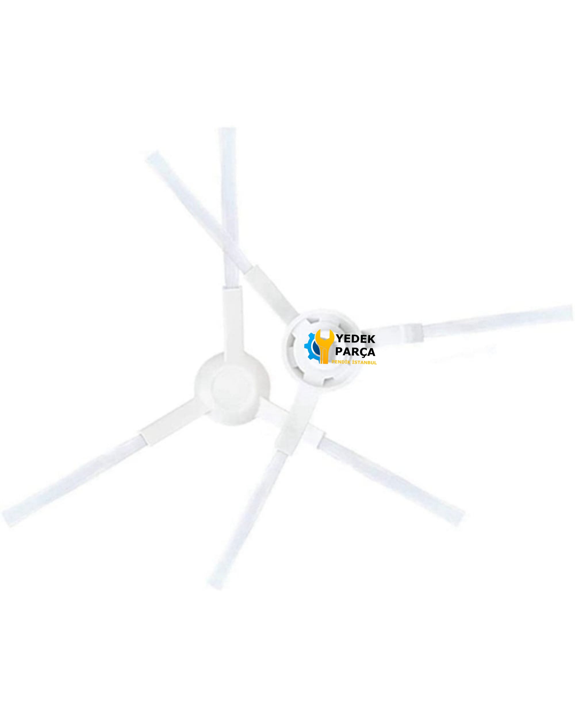 Viomi Uyumlu V3 Vacuum Cleaner Akıllı Robot Süpürge Yan Fırça Beyaz