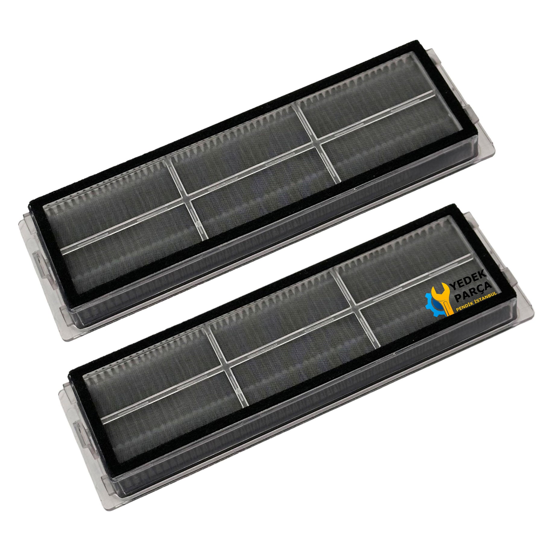 Xiaomi Uyumlu Dreame, F9, Z10 Pro Robot Süpürge 2li Hepa Filtresi - Aktif Karbonlu