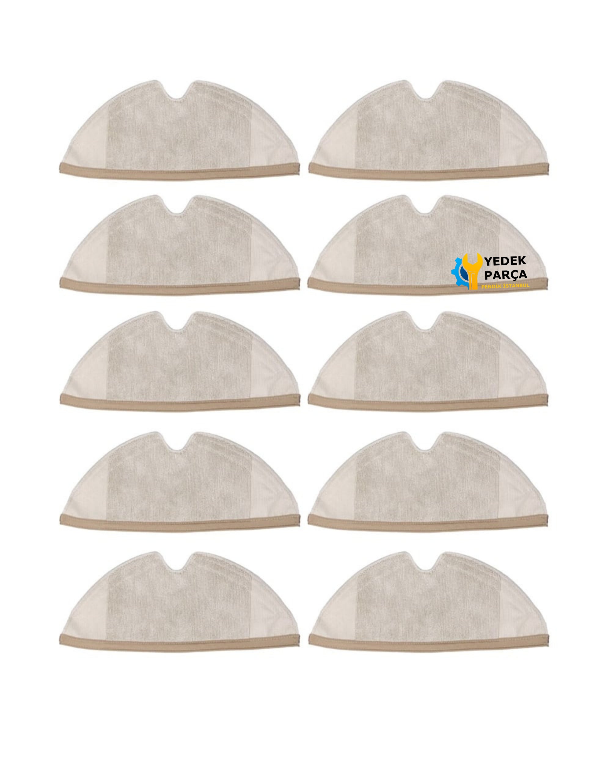 Xiaowa Uyumlu Plus E3 (E35 Series) Akıllı Robot Süpürge Paspası 10 Adet