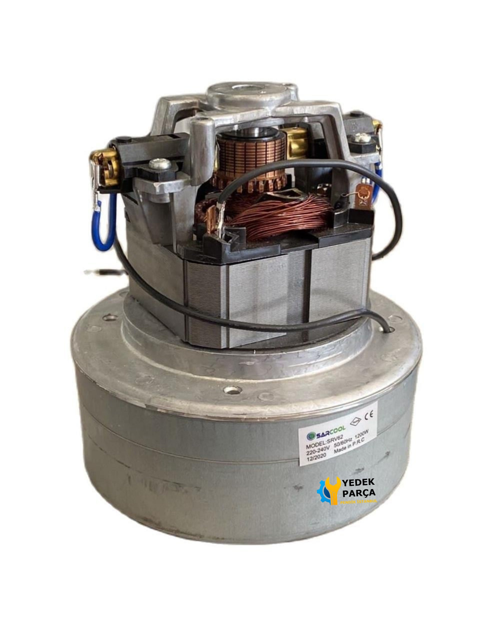 Rowenta Uyumlu RB 17 Elektrikli Süpürge Motoru Çift Fan