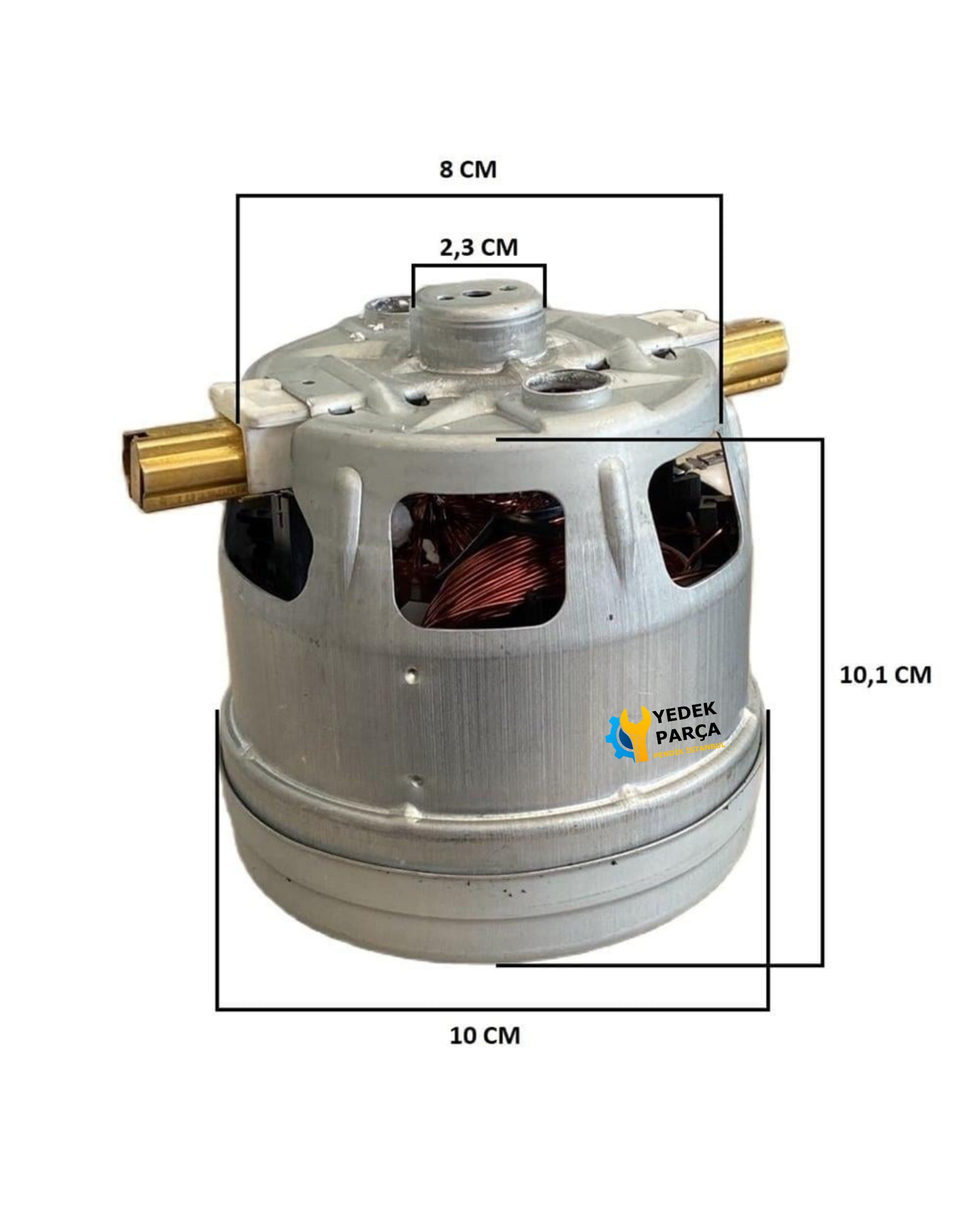 Bosch Uyumlu BGS5A32R Süpürge Motoru - Bakır Sargılı