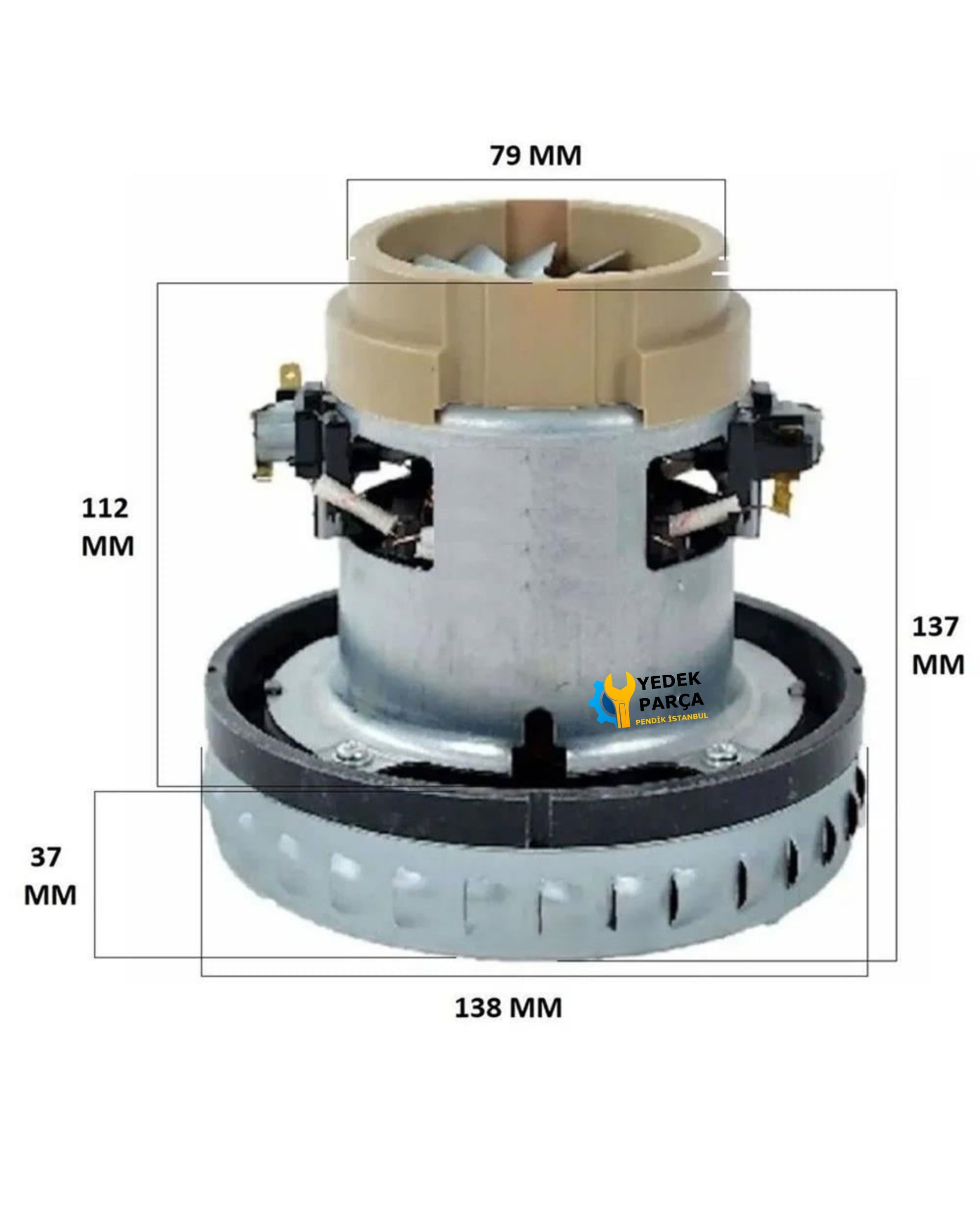Rowenta Uyumlu RU 155 Clean Master Wet Süpürge Motoru 1200W HT110