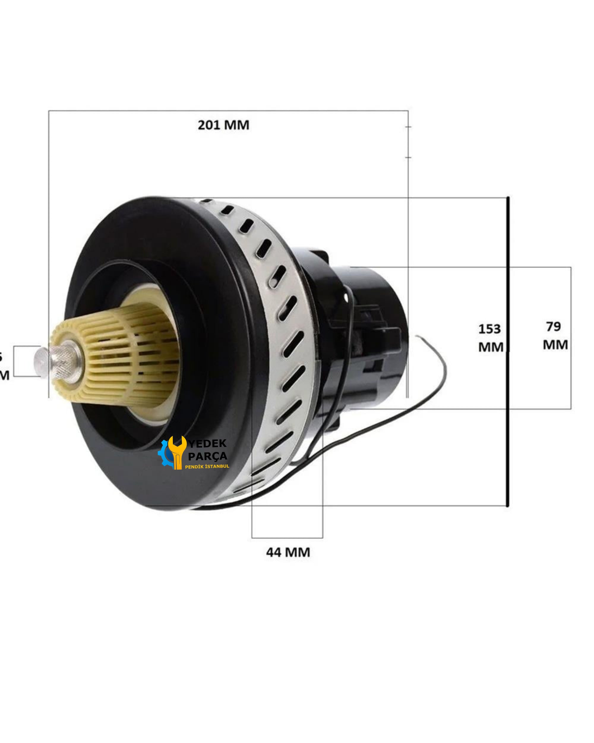 Arnica Uyumlu Lura Temizlik Robotu Süpürge Motoru 1200W HT162