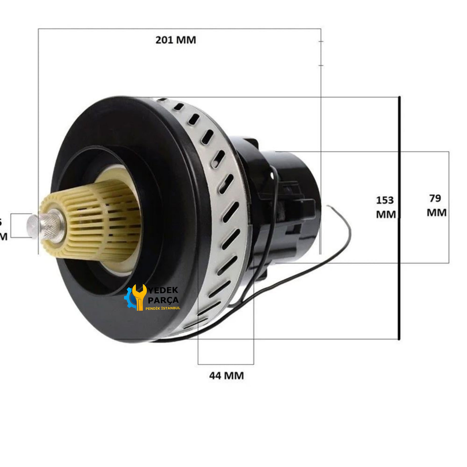 Arnica Uyumlu Lura Temizlik Robotu Süpürge Motoru 1200W HT162