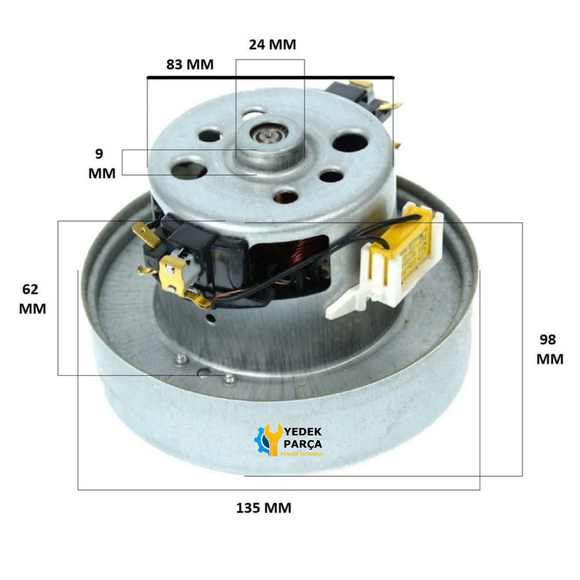 Dyson Uyumlu DC 33 Süpürge Motoru 1400W HT54