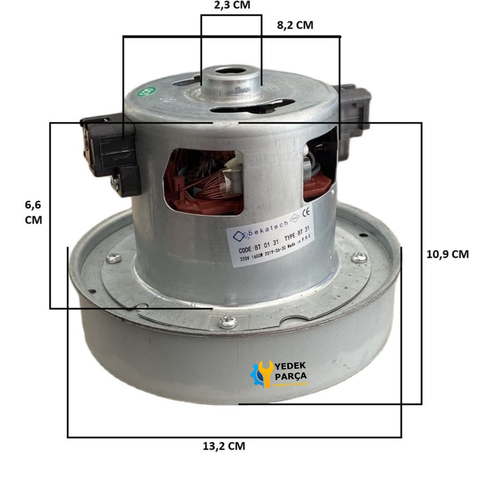 Samsung Uyumlu Termikli Süpürge Motoru - 1600w