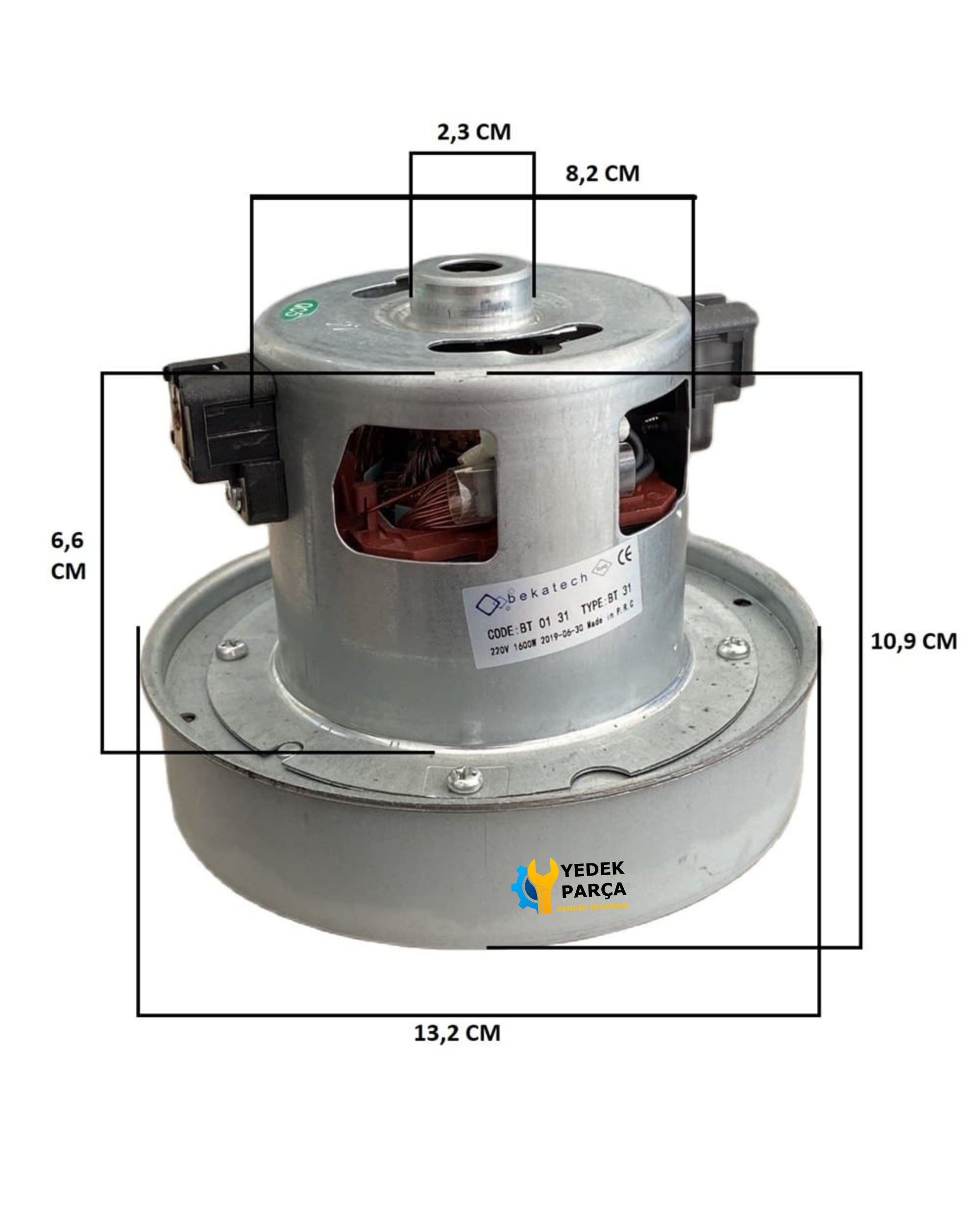 Samsung Uyumlu Termikli Süpürge Motoru - 1600w