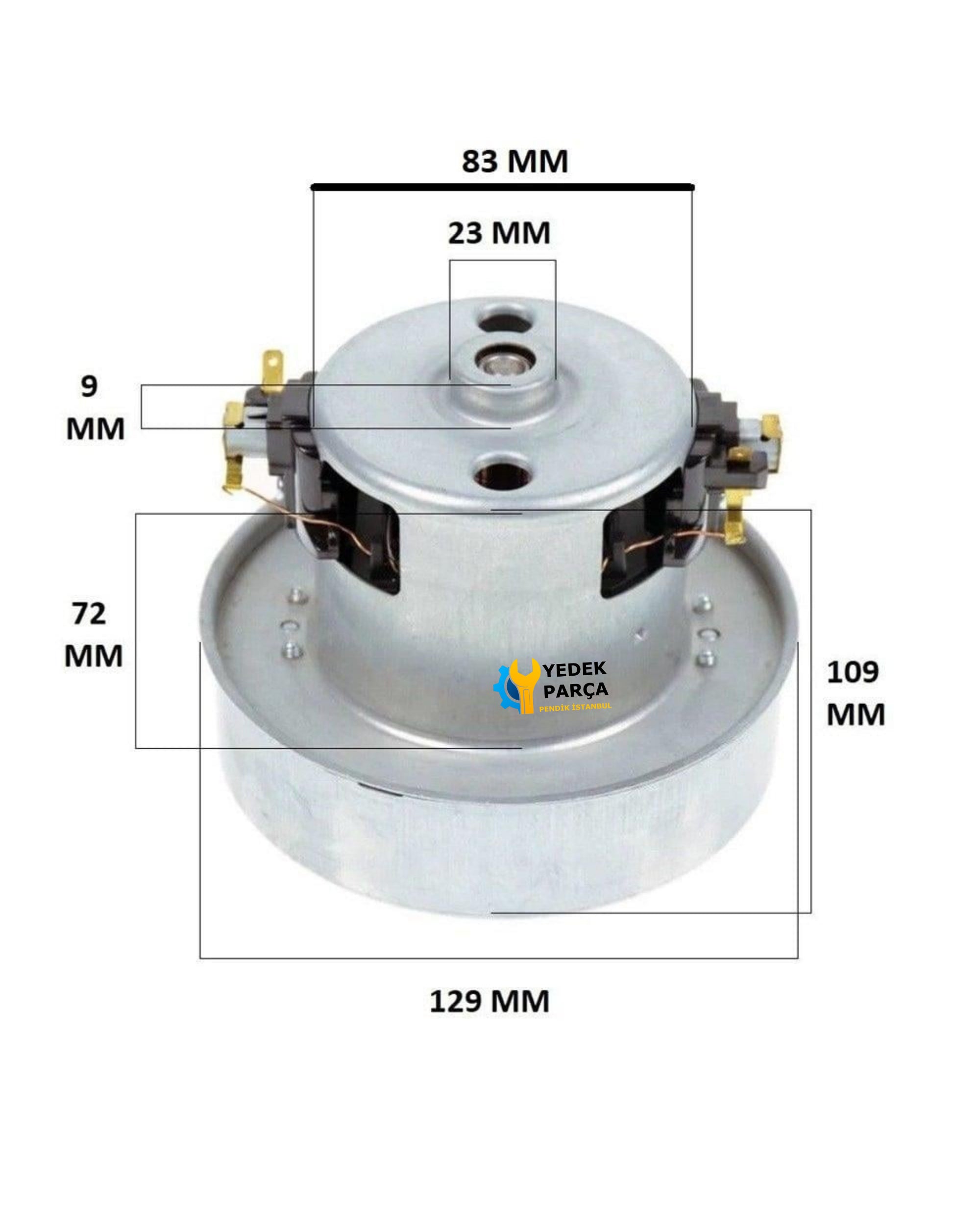 Fantom Uyumlu Promini 100 P Süpürge Motoru 1200W HT60