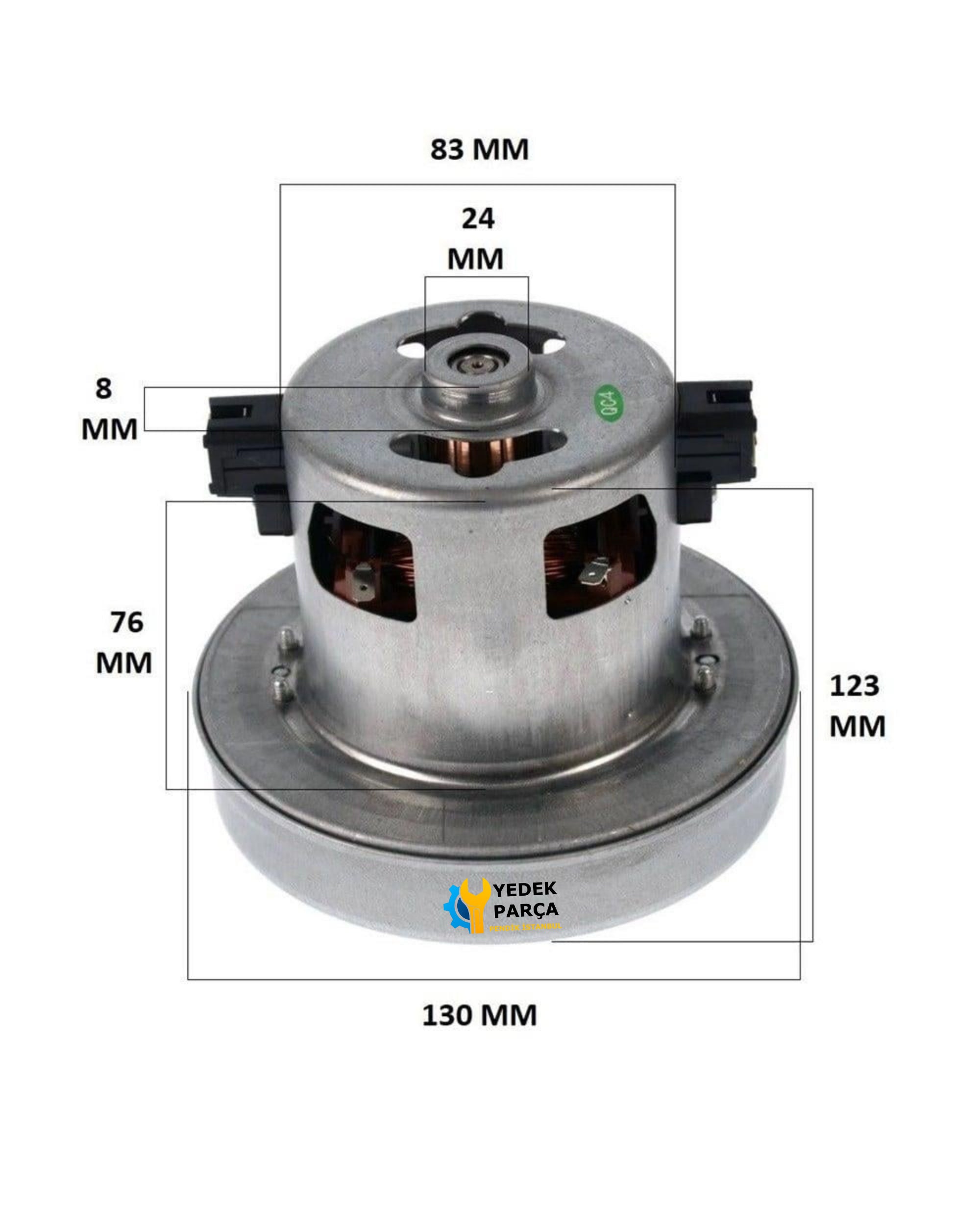 Volta Uyumlu U7530 Süpürge Motoru 1900W HT36