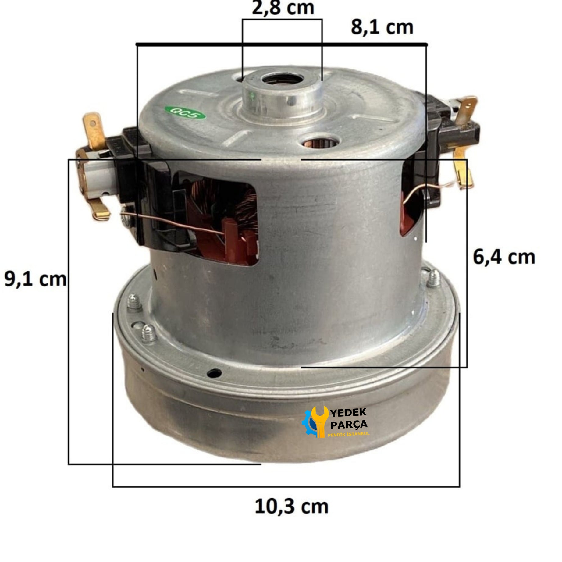 Samsung Uyumlu VC 07M31A0HP Elektrikli Süpürge Motoru 1400W HT38